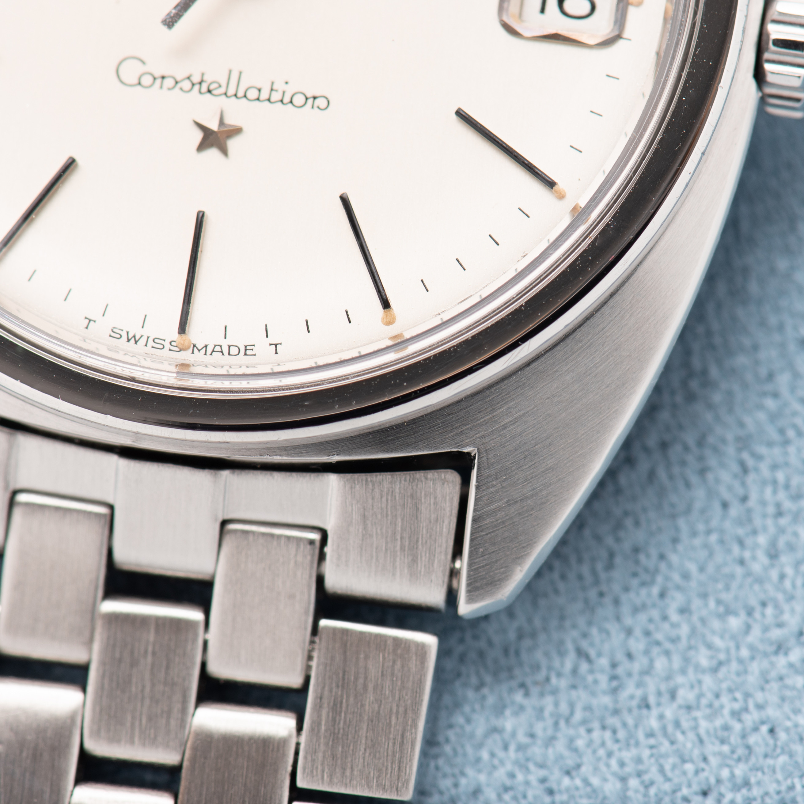 Zicht op Omega Automatic Chronometer Constellation