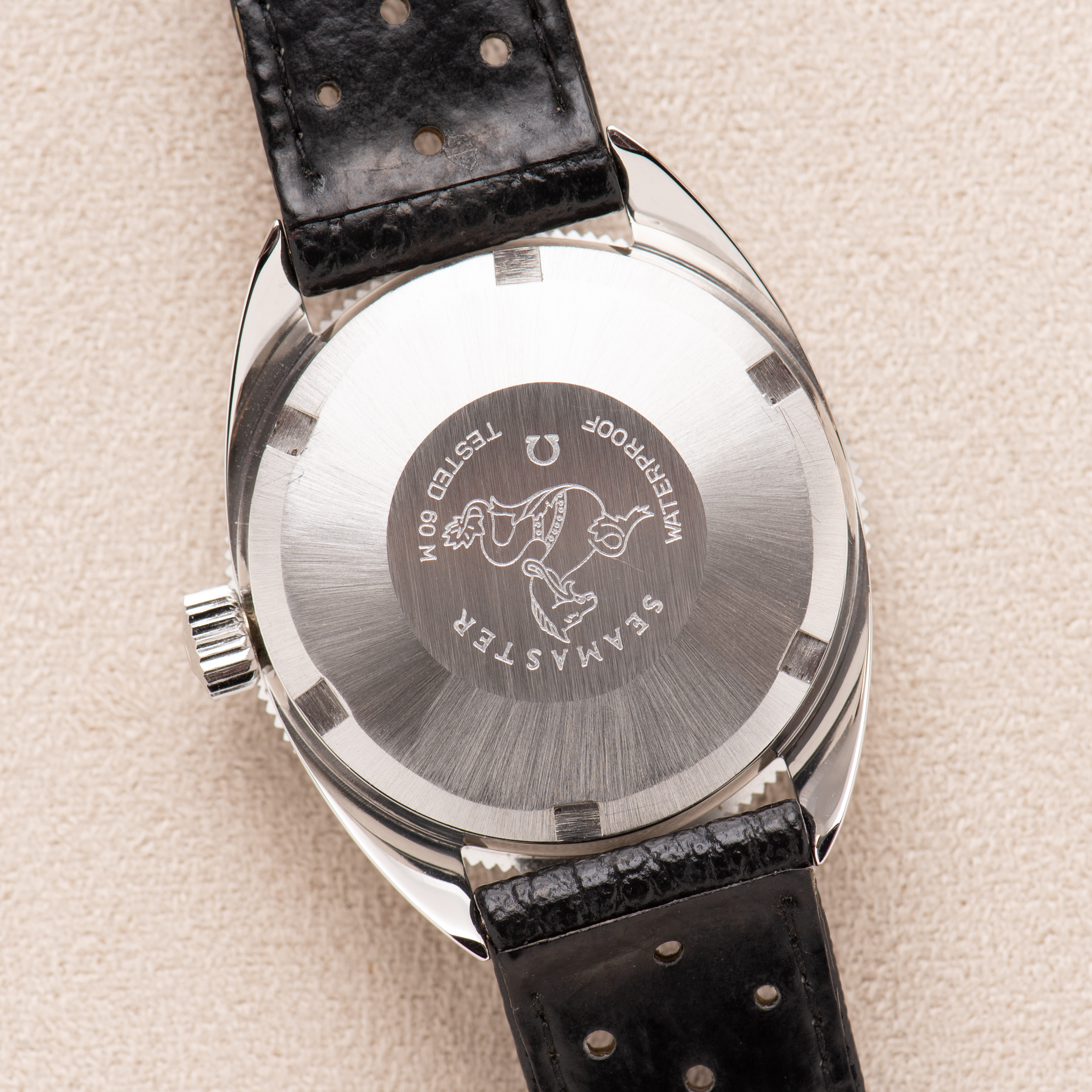 View of Omega Seamaster 120 New Old Stock from 1969 Ref 566.023