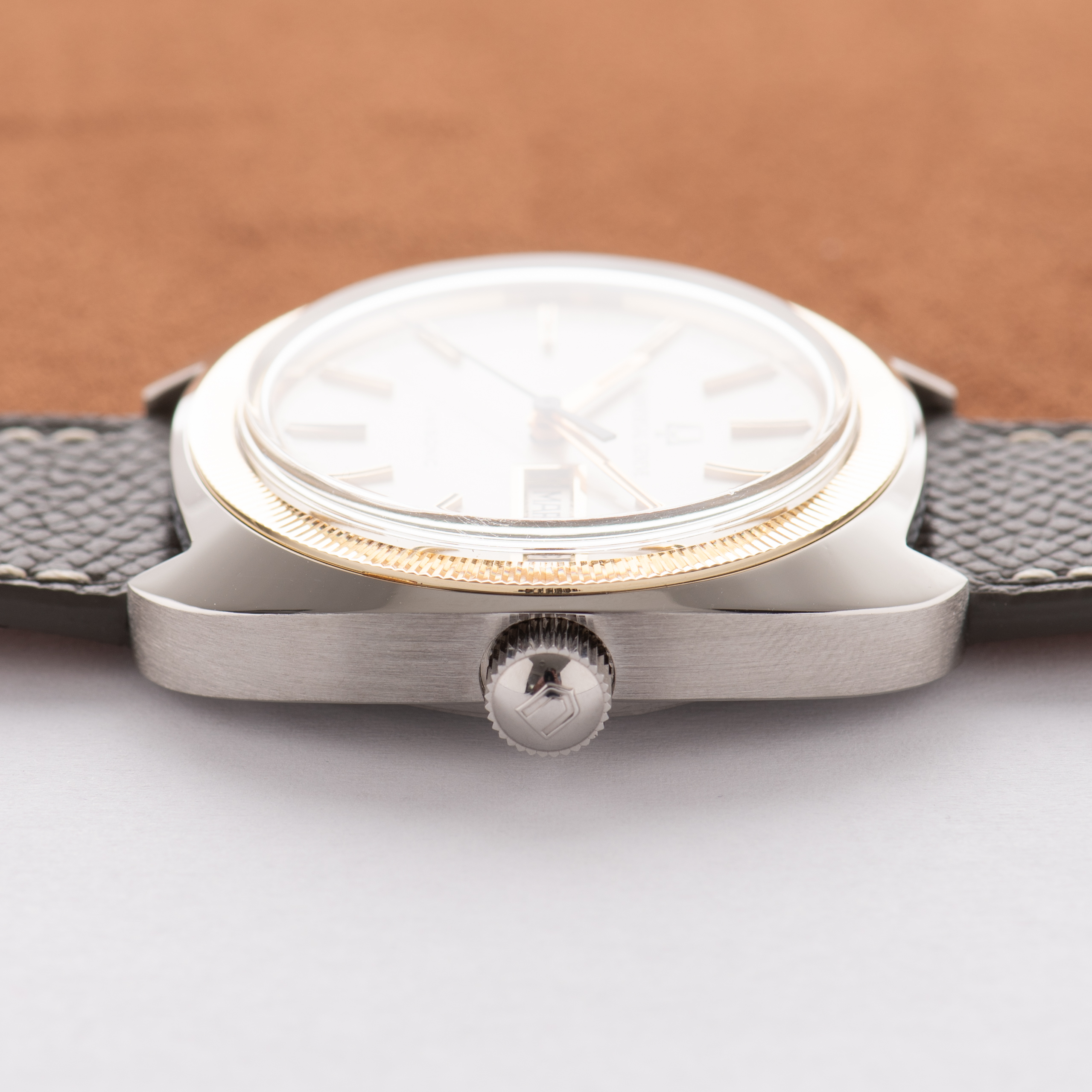 View of Universal Geneva Unisonic day-date Like New Ref 853102