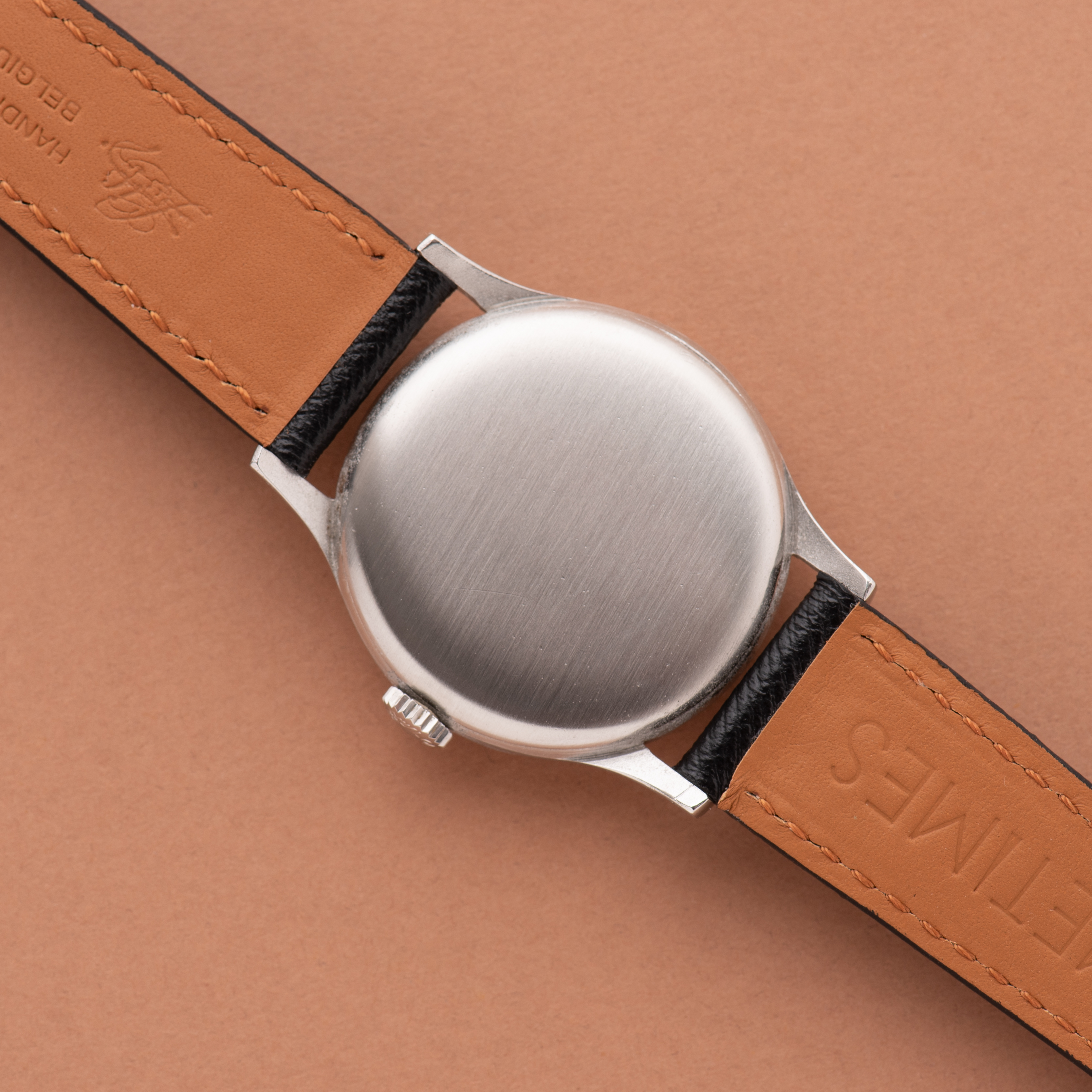 Vue de Longines mécanique "leopard" patina dial réf 5349943 cal 1268z