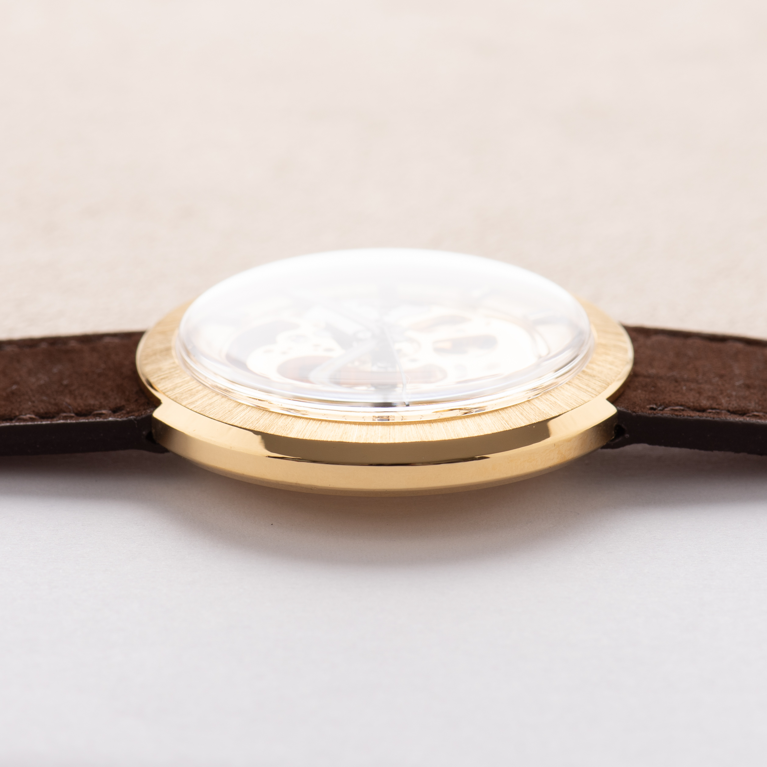 Zicht op Vulcain Skeleton Automatic from 1970 Like New