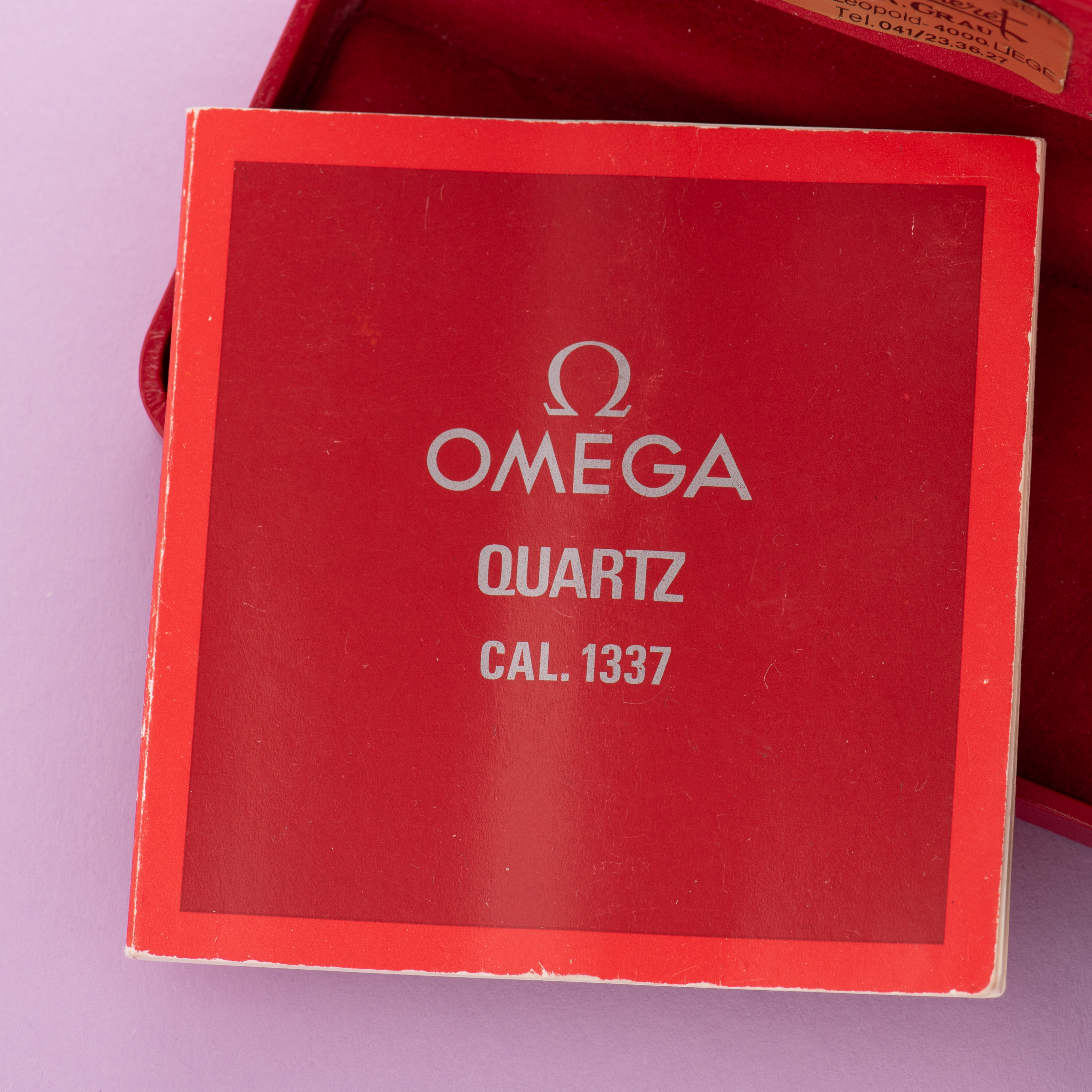 Vue de Omega Seamaster Quartz from 1980 Ref 196.0280 box and papers