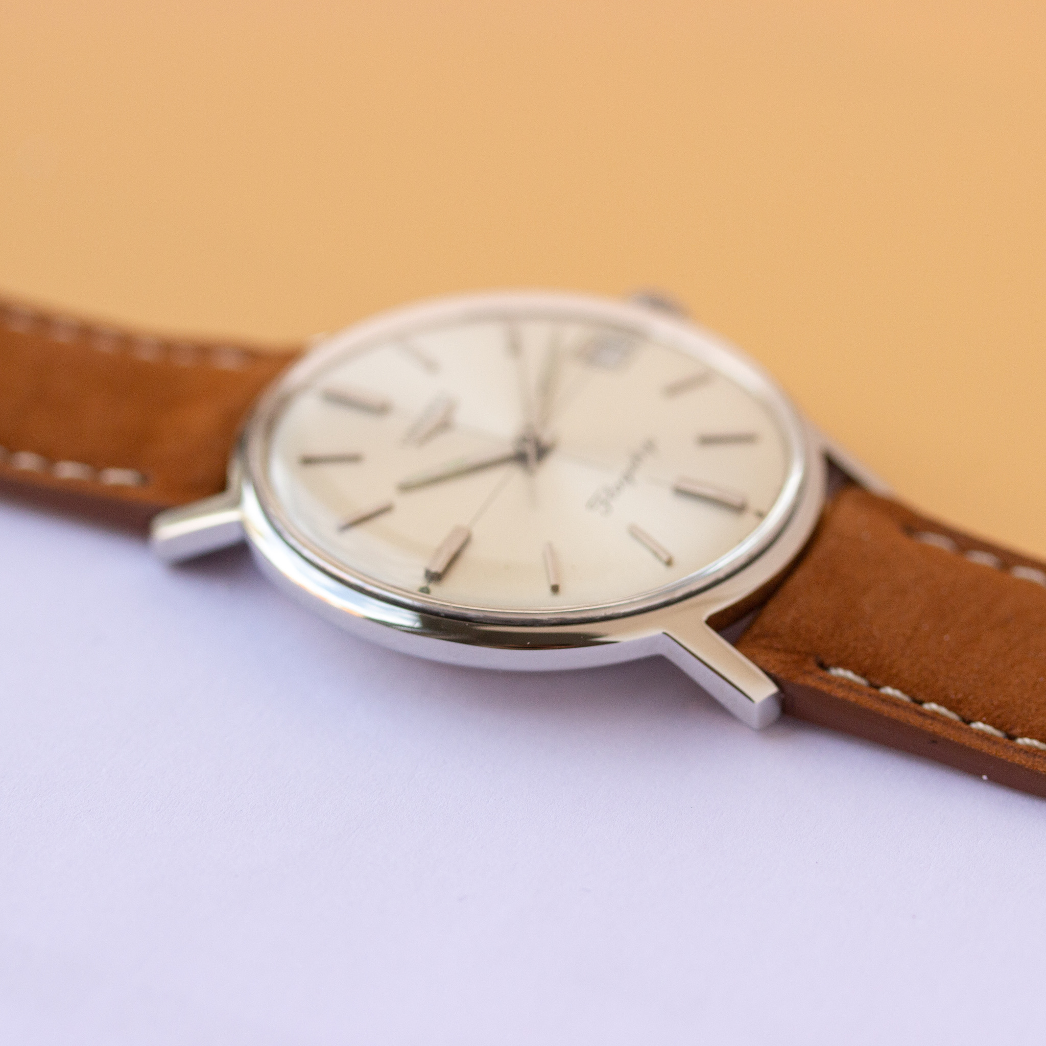 View of Longines Flagship ref 7565-1 cal 281
