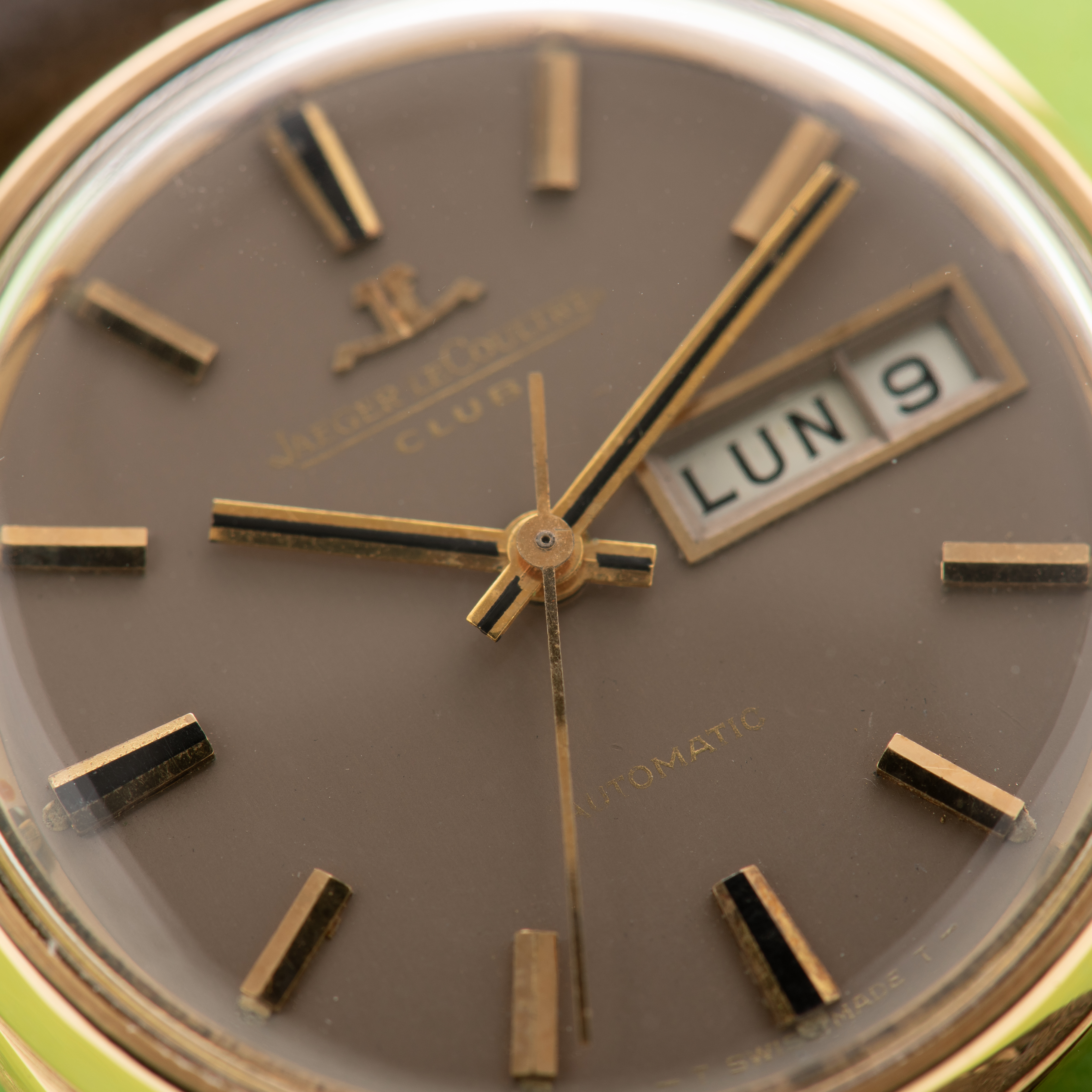 Zicht op Jaeger-LeCoultre Club day-date AS 1906