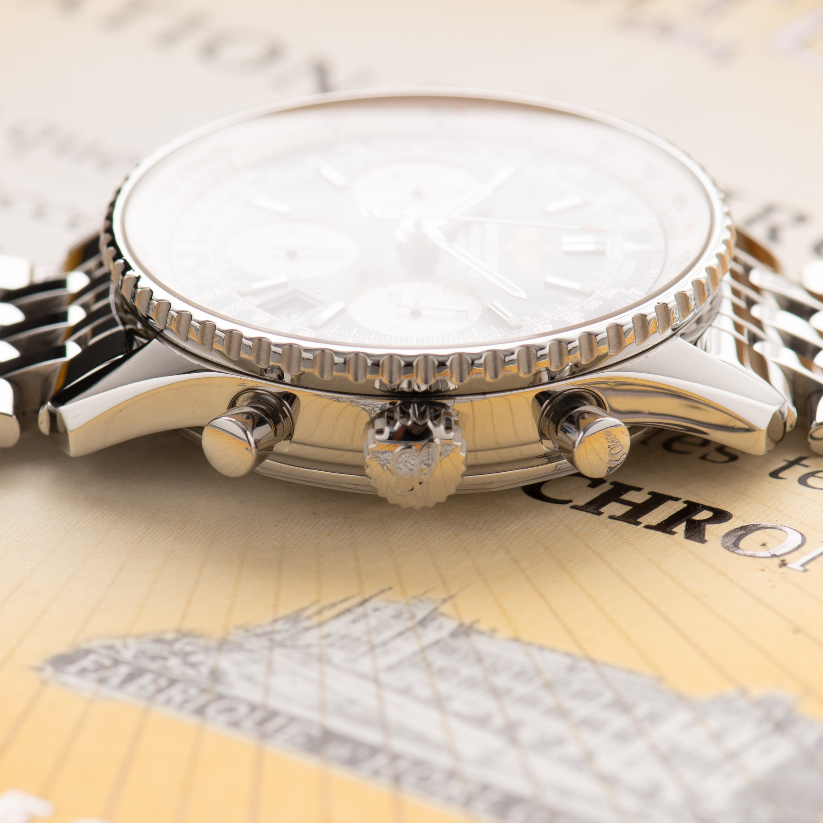 Vue de Breitling Chronometer Navitimer Chronograph A23322 Full Set from 2007