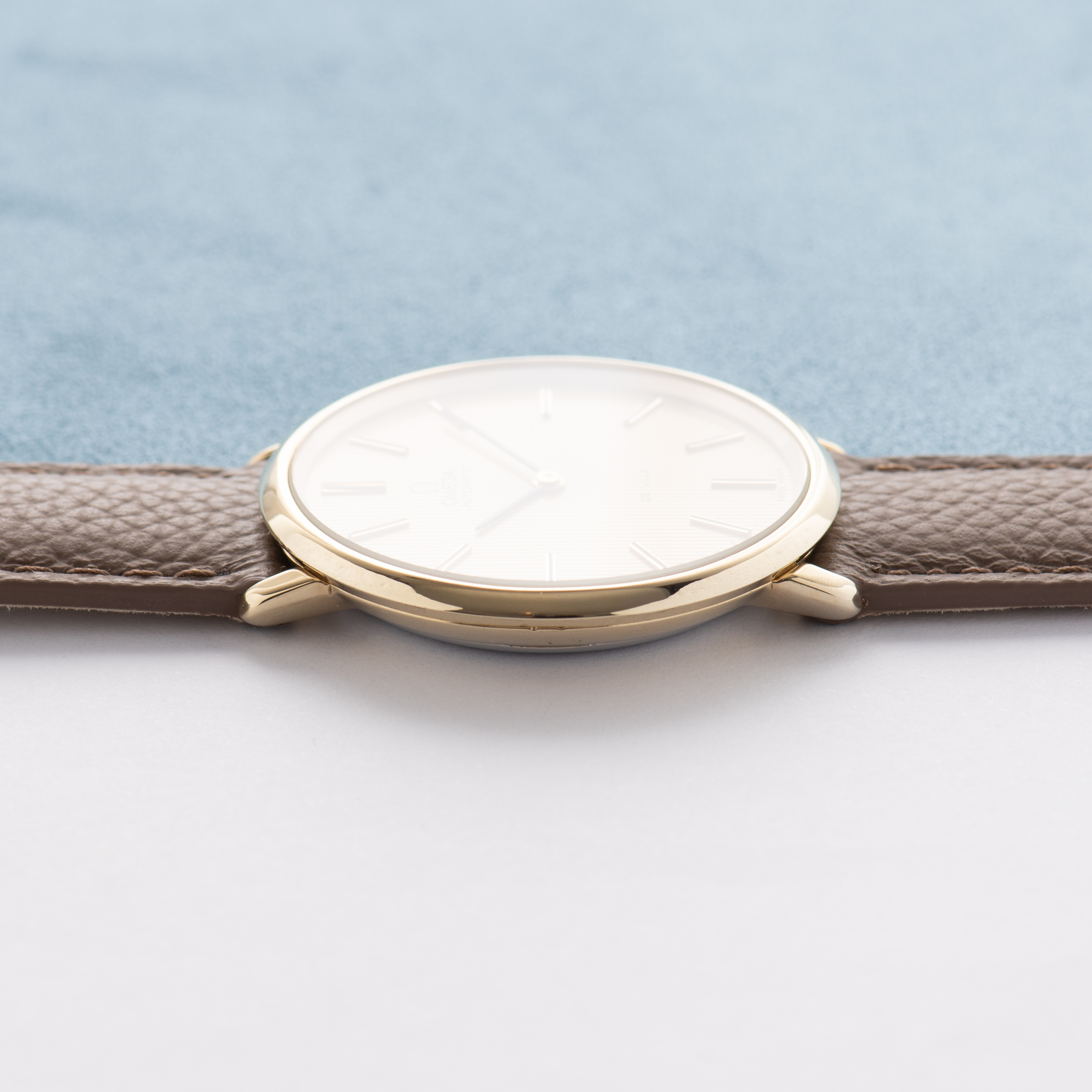 View of Omega Automatic De Ville "Curtain Dial" Cal 711 ref 151.0039 from 1968