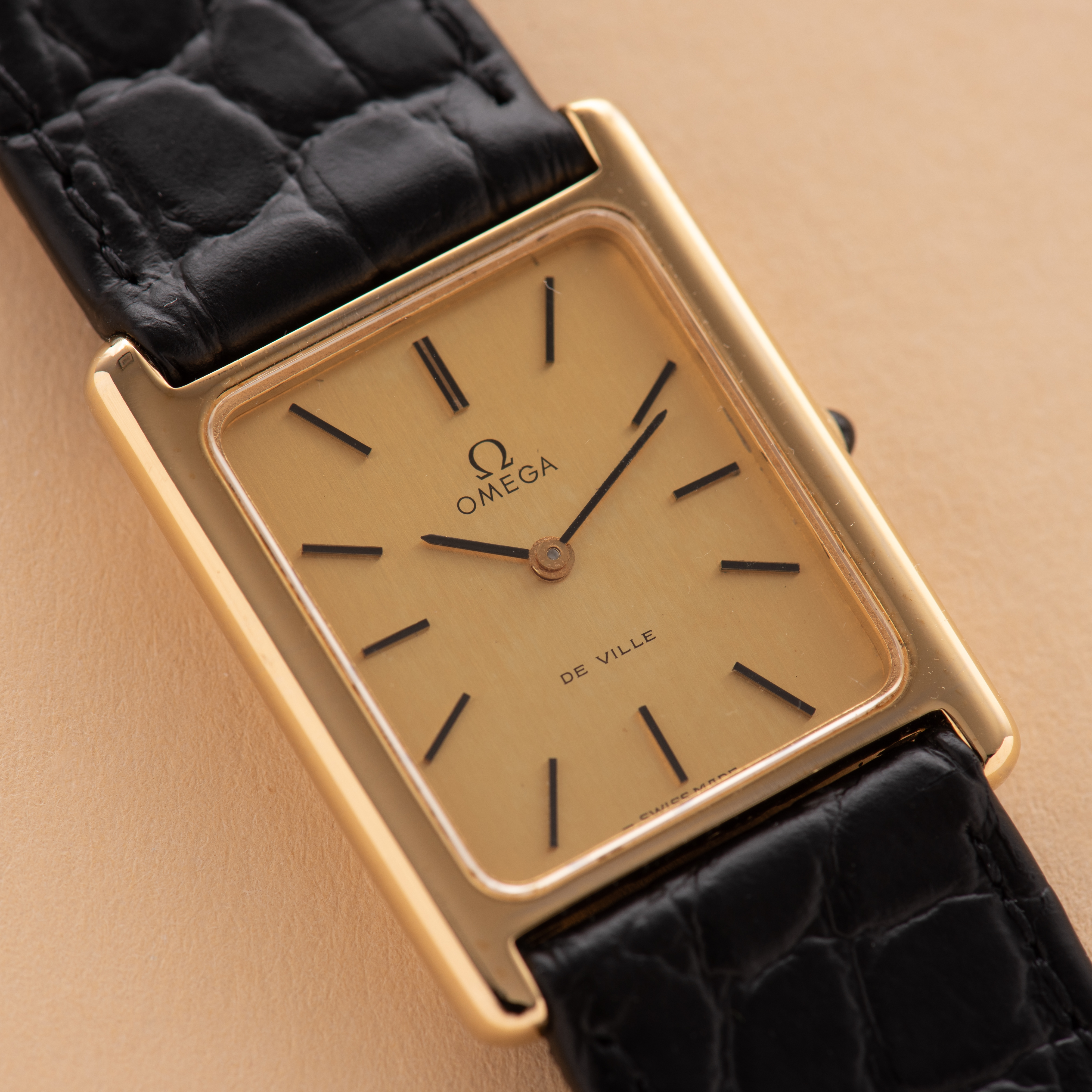 View of Omega De Ville Classique Ref 511.0404 from 1975