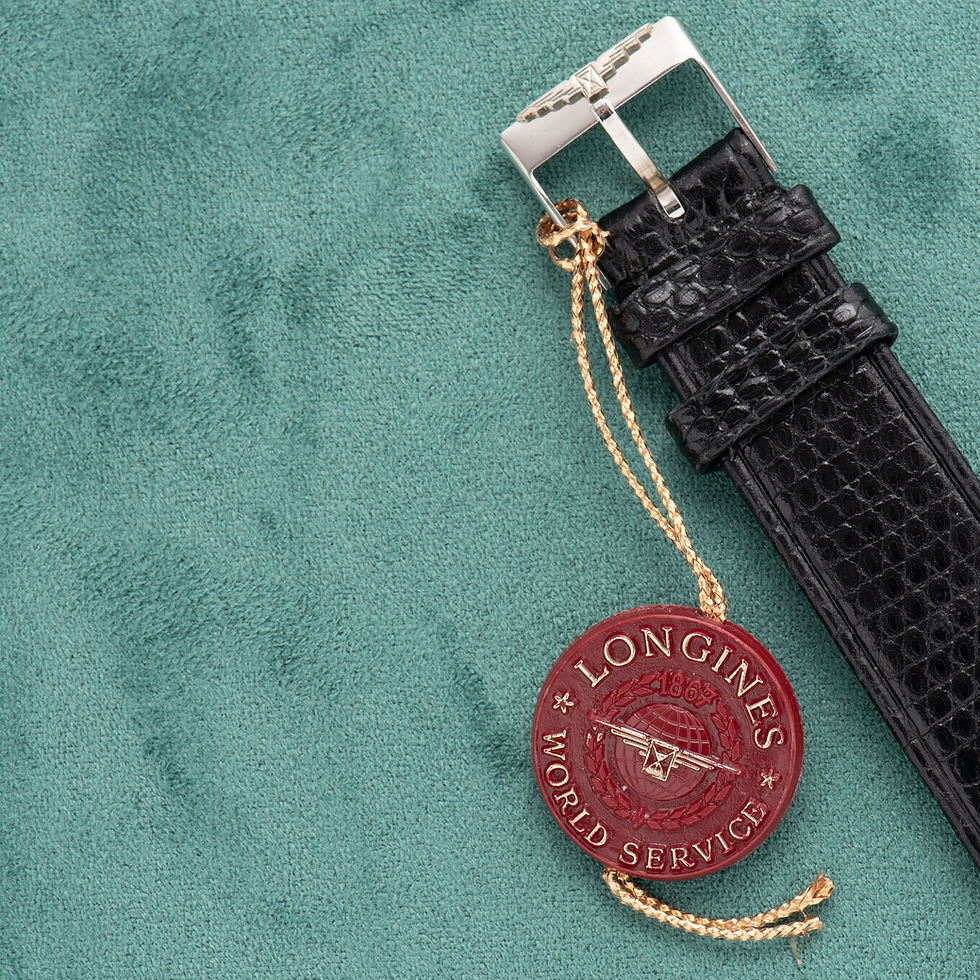 Thumbnail: Longines Automatic "Crosshair" cal 350 réf 7496-1 New Old Stock from 1970