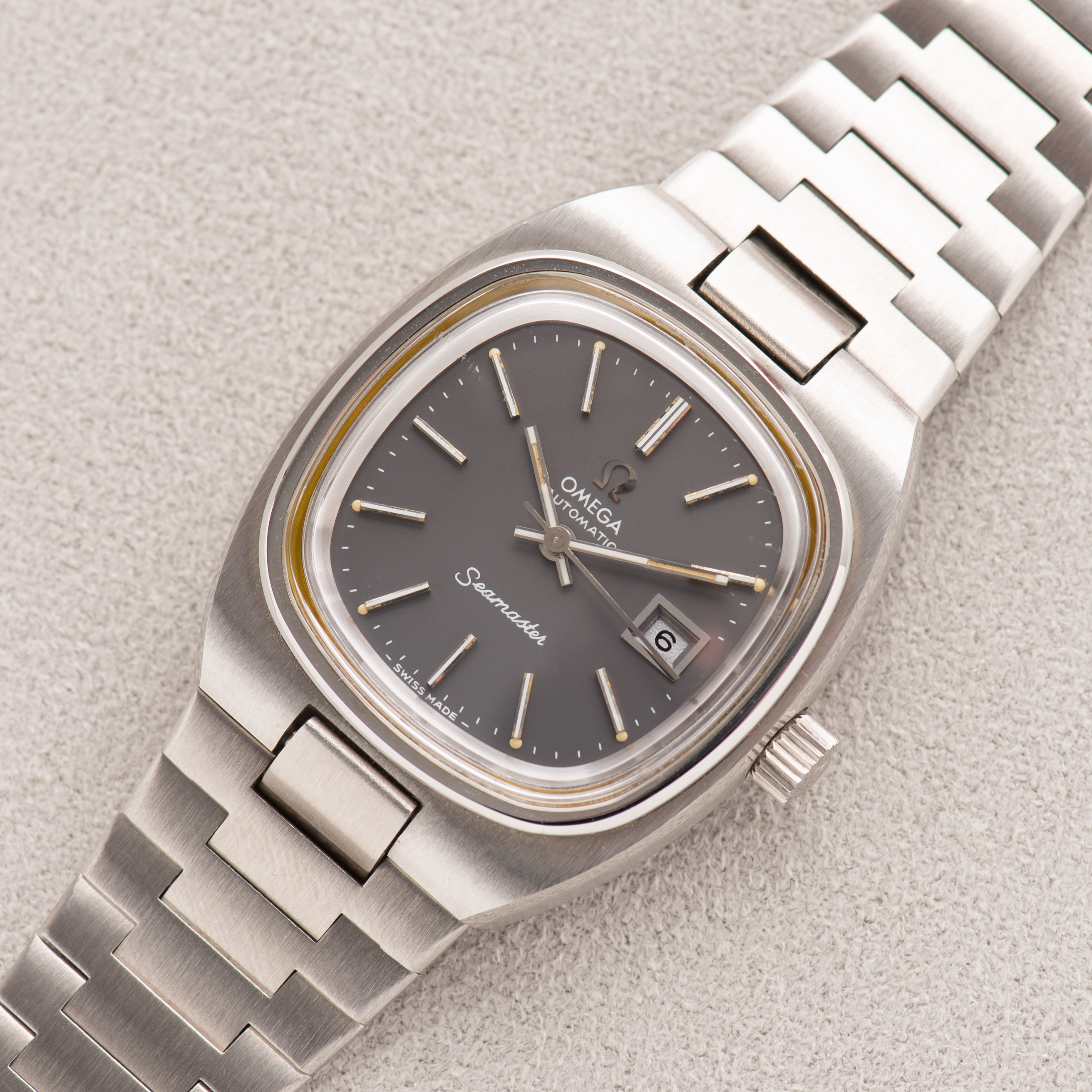 View of Omega Automatic Seamaster ref ST 766-0819 New Old Stock from 1970