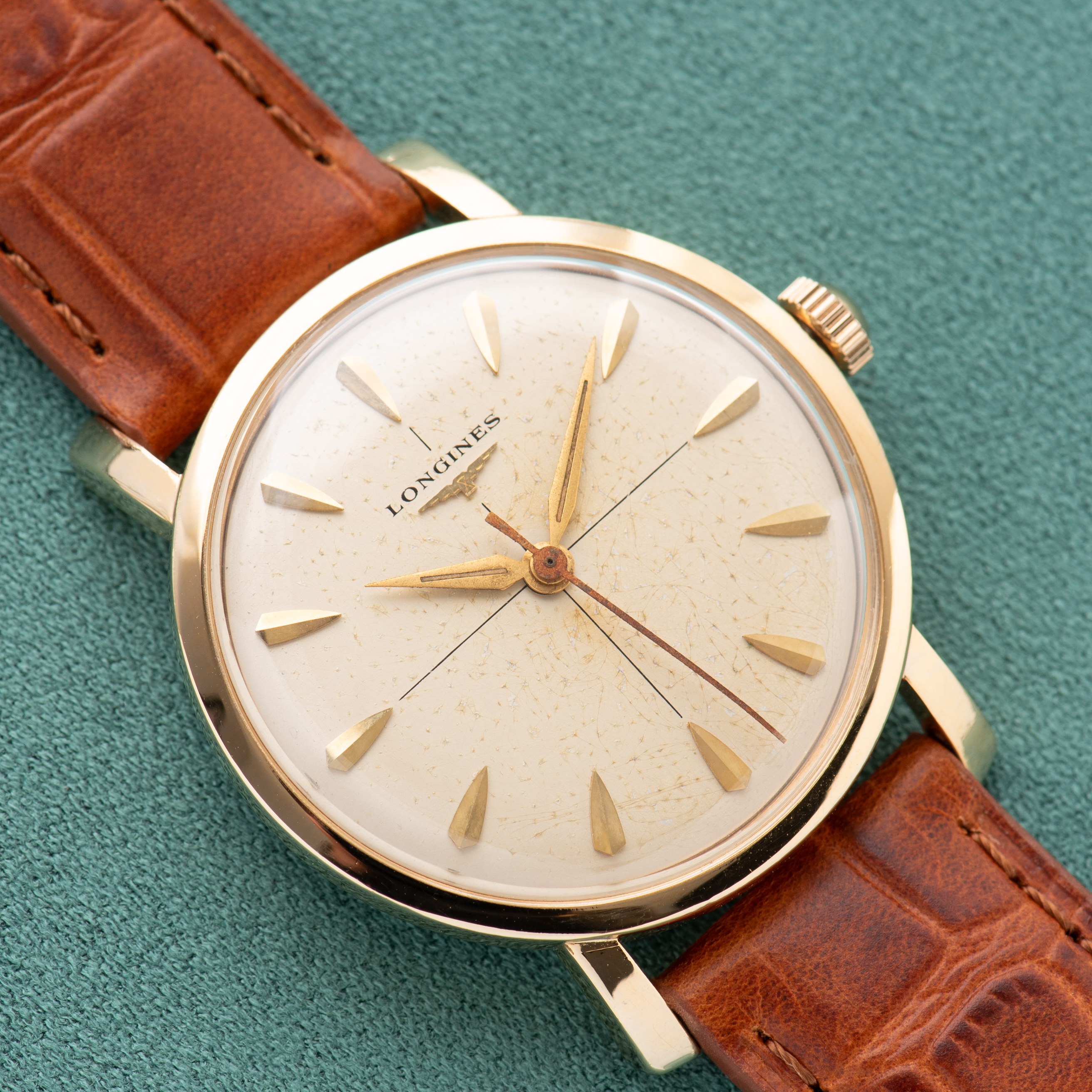 Vue de Longines mécanique Crosshair dial réf 6852-2 162 from 60'
