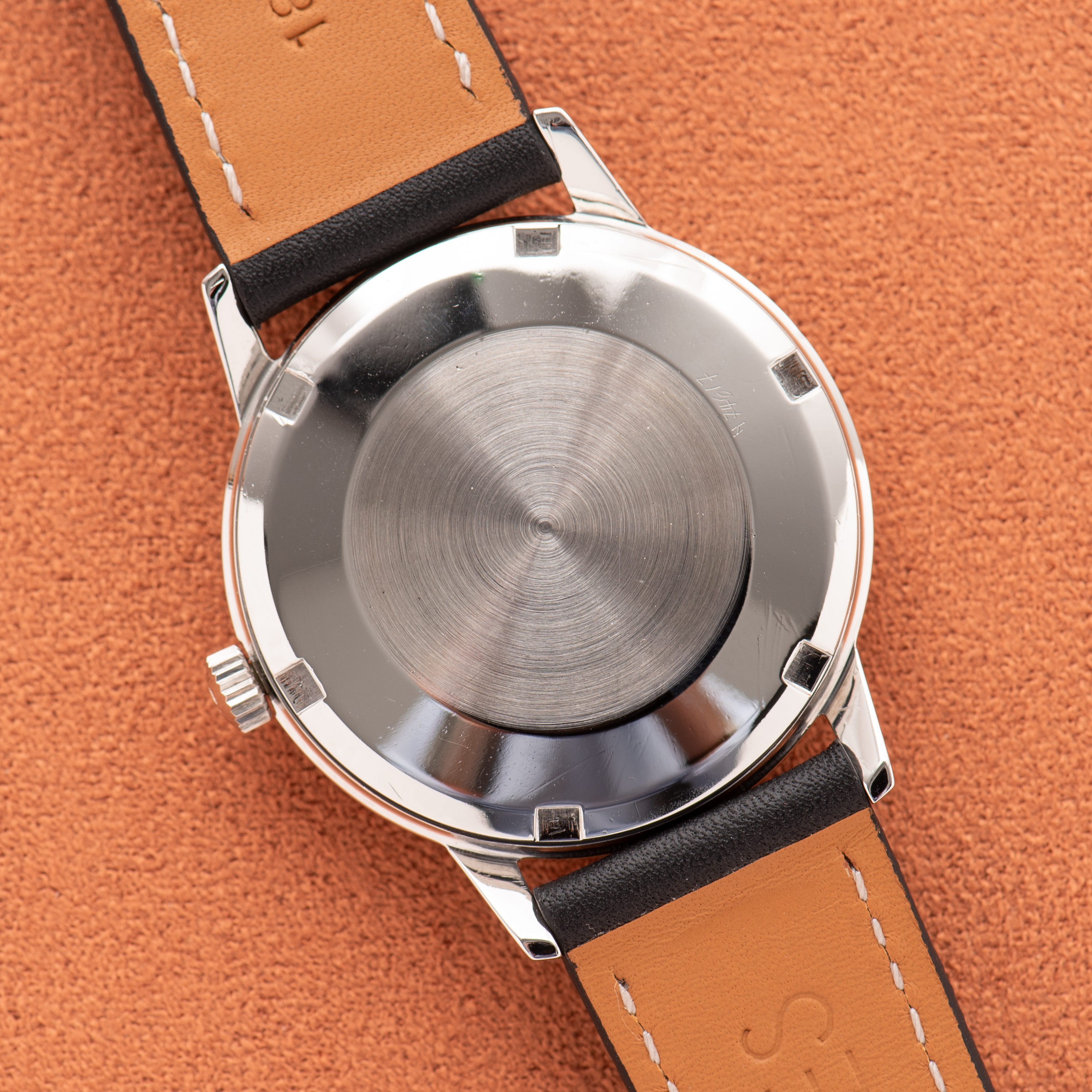 Vue de Omega Automatic Seamaster Genève réf 165.002 cal 552 "double signature"