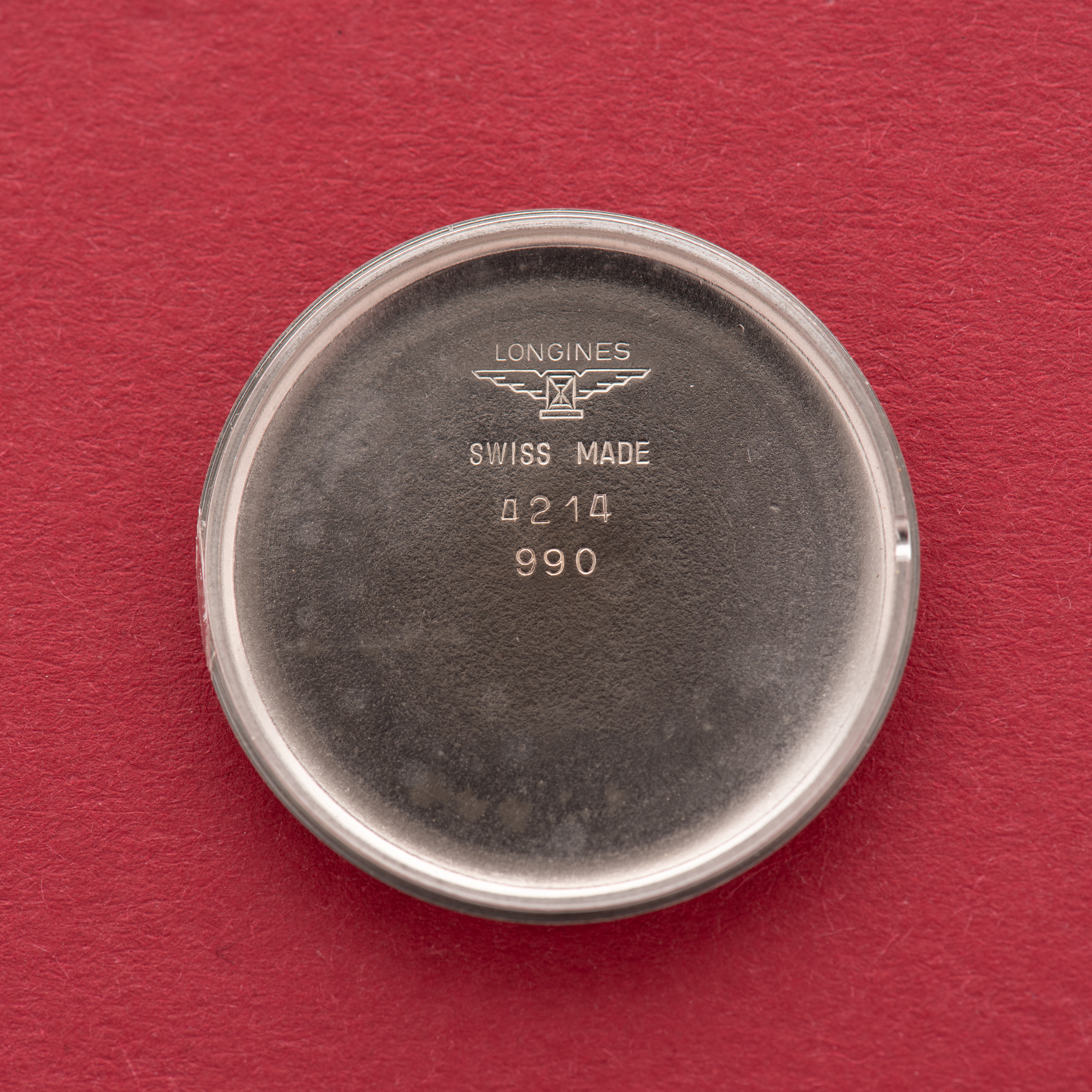 Vue de Longines Automatic Blue Tapisserie dial réf 4214 990 cal L990.1