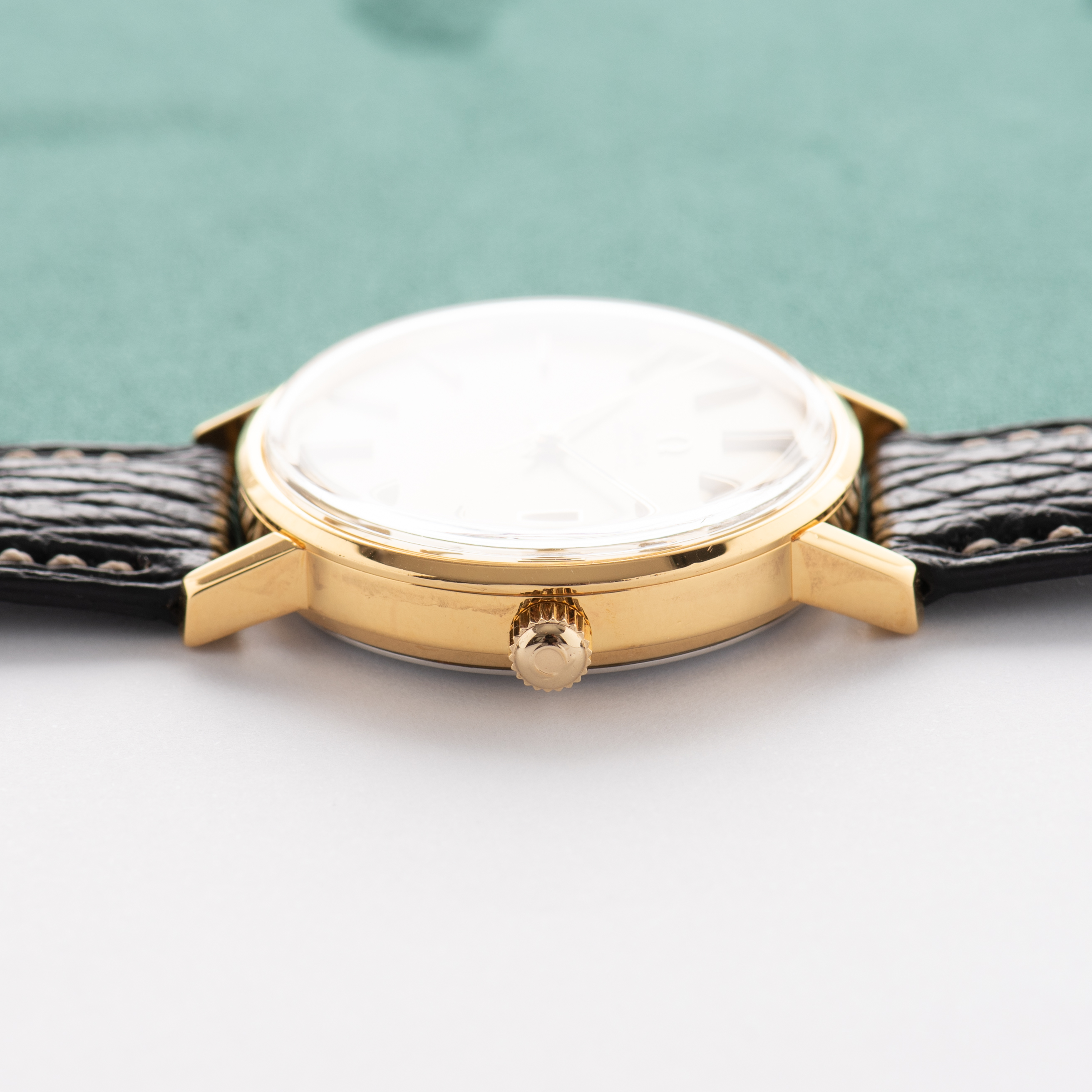 View of Omega Automatic Date Ref 166.0202 from 1975