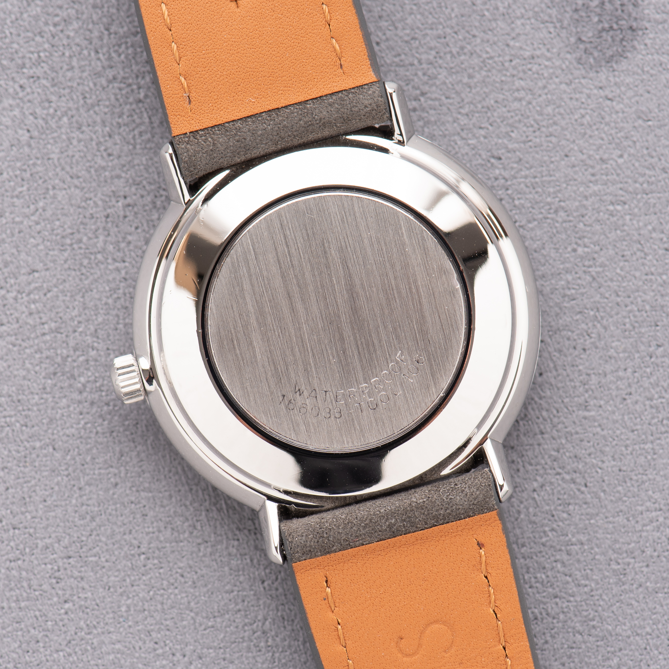 Zicht op Omega De Ville Automatic Monobloc Steel – Ref. 166.033 – 1968