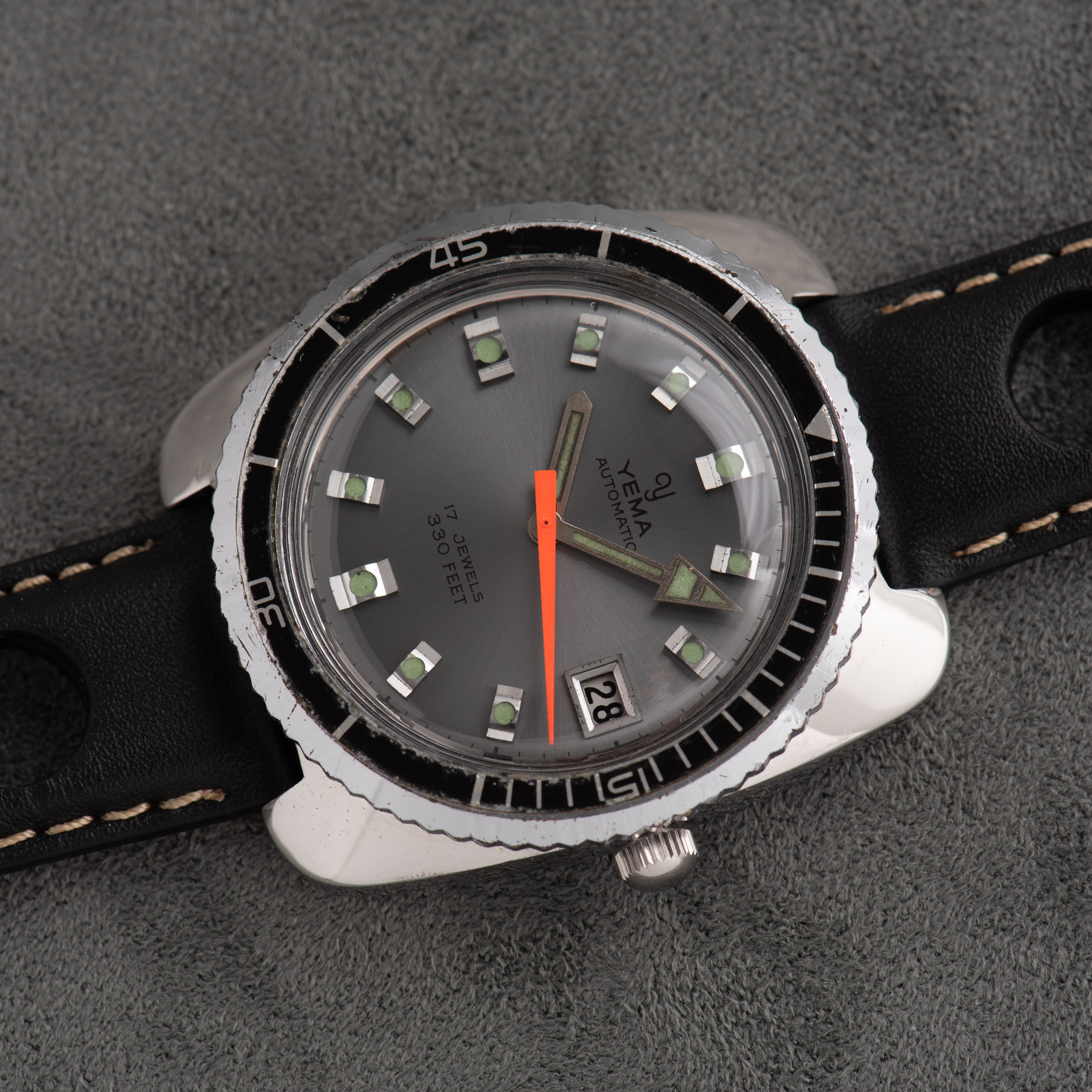 Vue de Yema Diver réf 226072 Automatique FE 3611 from 70'