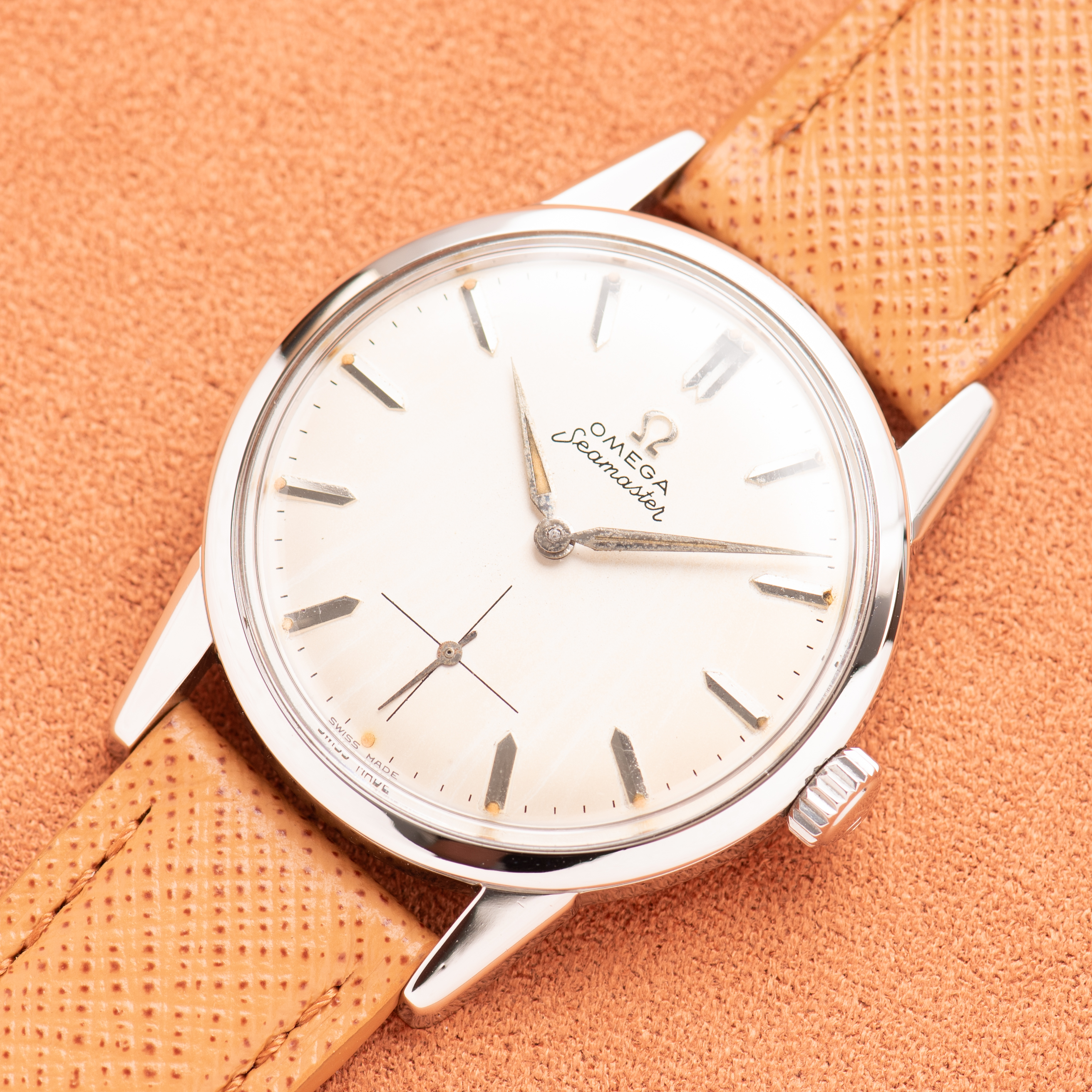 View of Omega Seamaster Small Second – Ref. 14389-9 SP – 1961