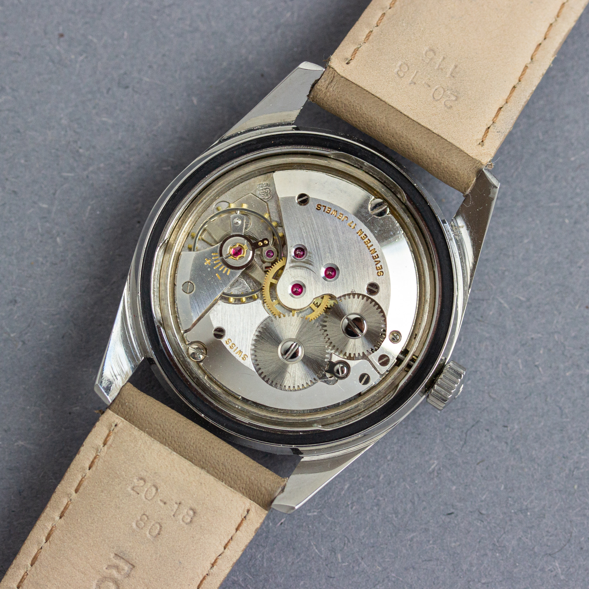 Vue de Rado 21jewels Green Horse AS 1702