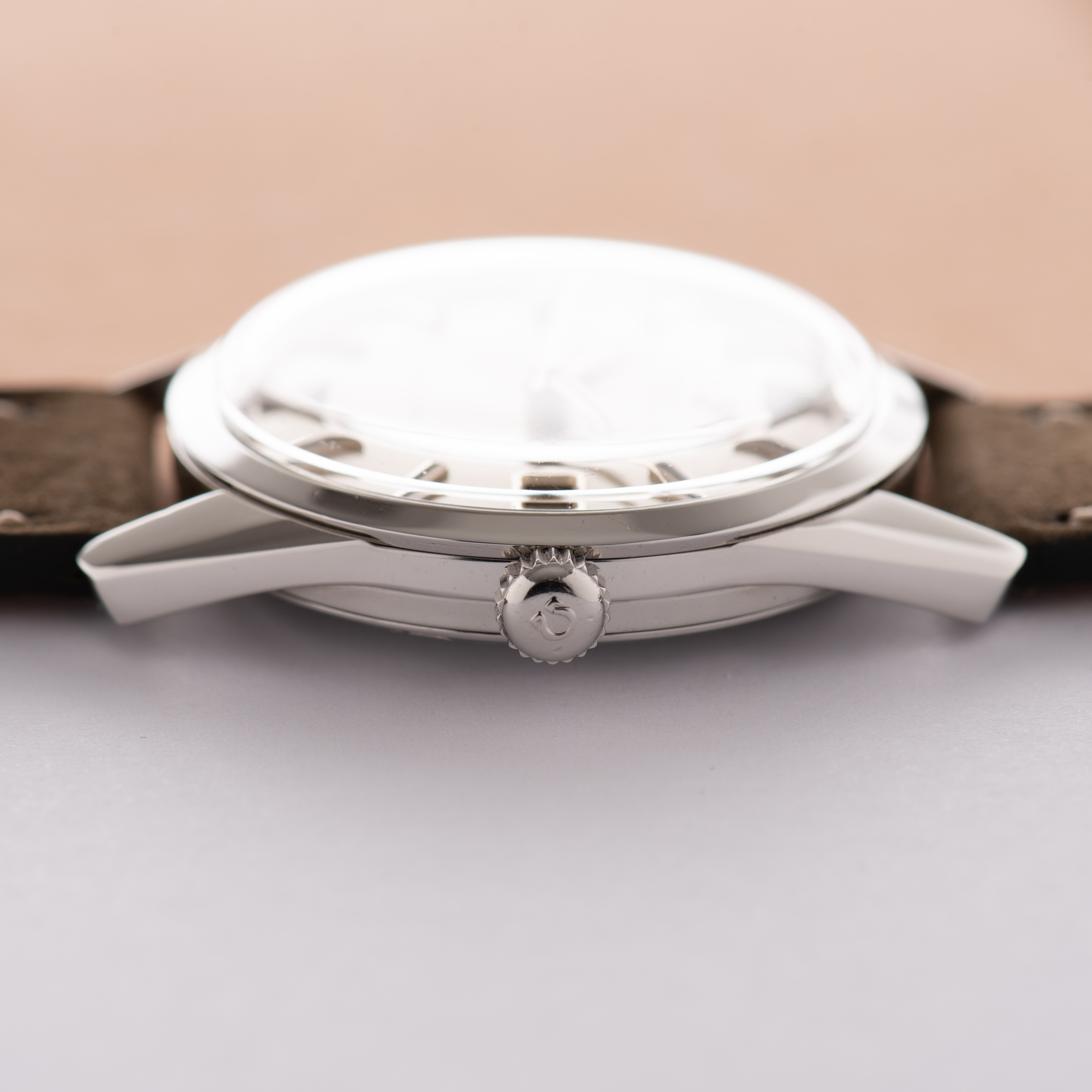 View of Omega Automatic Seamaster ref 14701.1 SC cal 562 from 1961