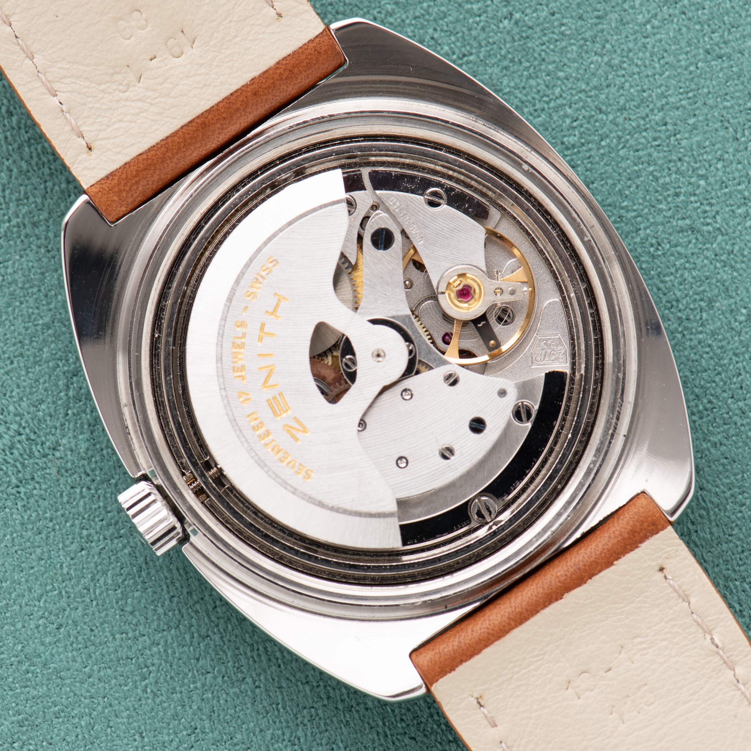 Vue de Zenith Automatic cal 2572PC "tapisserie silver dial"