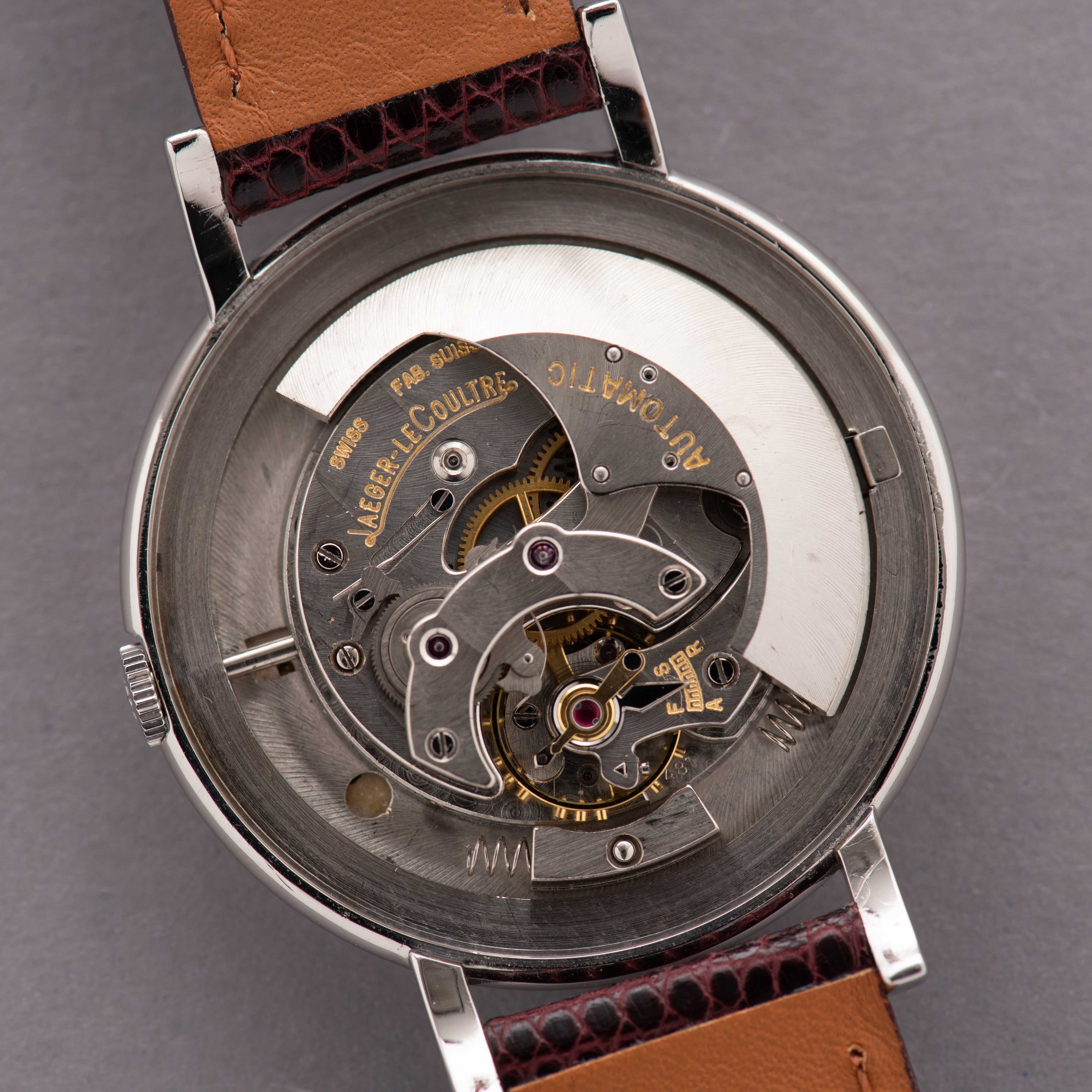 View of Jaeger LeCoultre Automatic bumper Jumbo Power Reserve réf 511367 cal 481