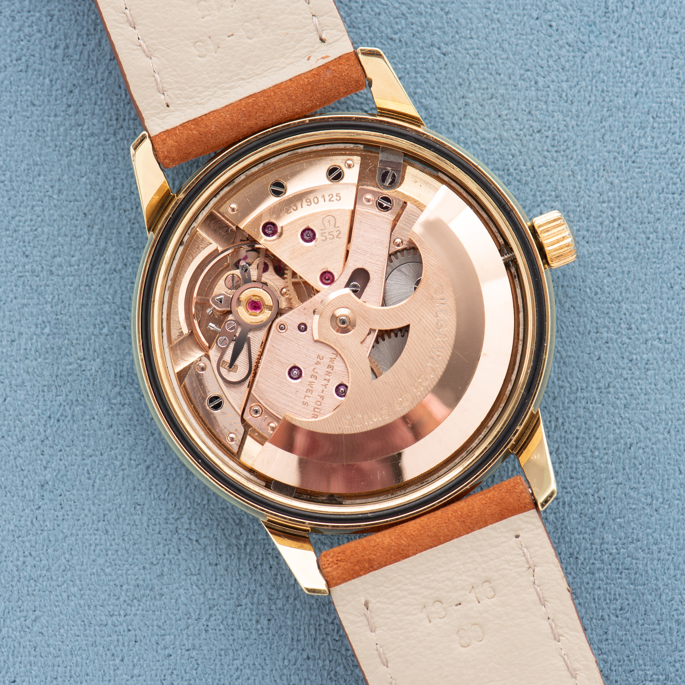Vue de Omega Automatic Seamaster Gold plated/steel Réf 165.002 from 1966