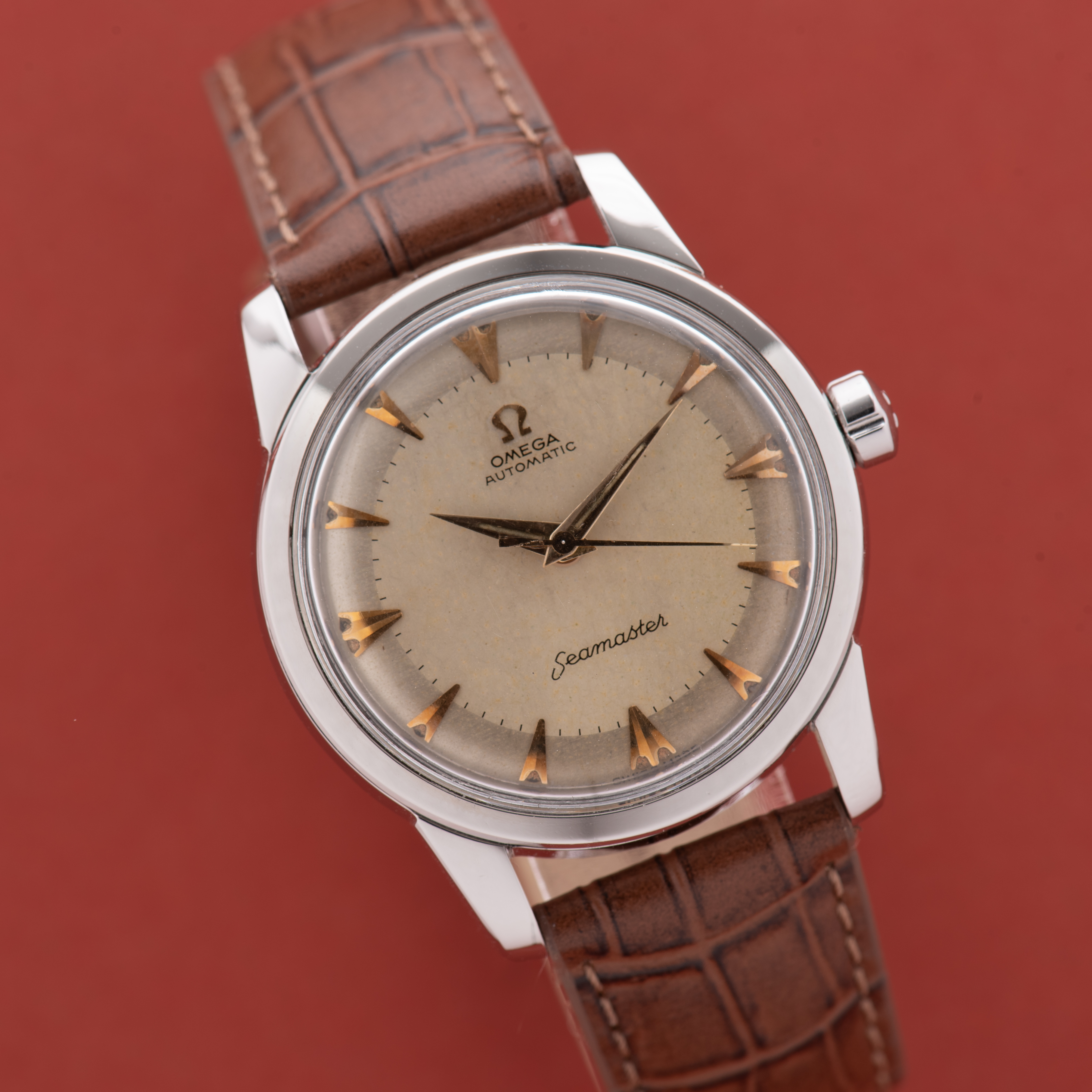 Vue de Omega Automatic Seamaster réf 2846-2848 4 SC cal 501 from 1956