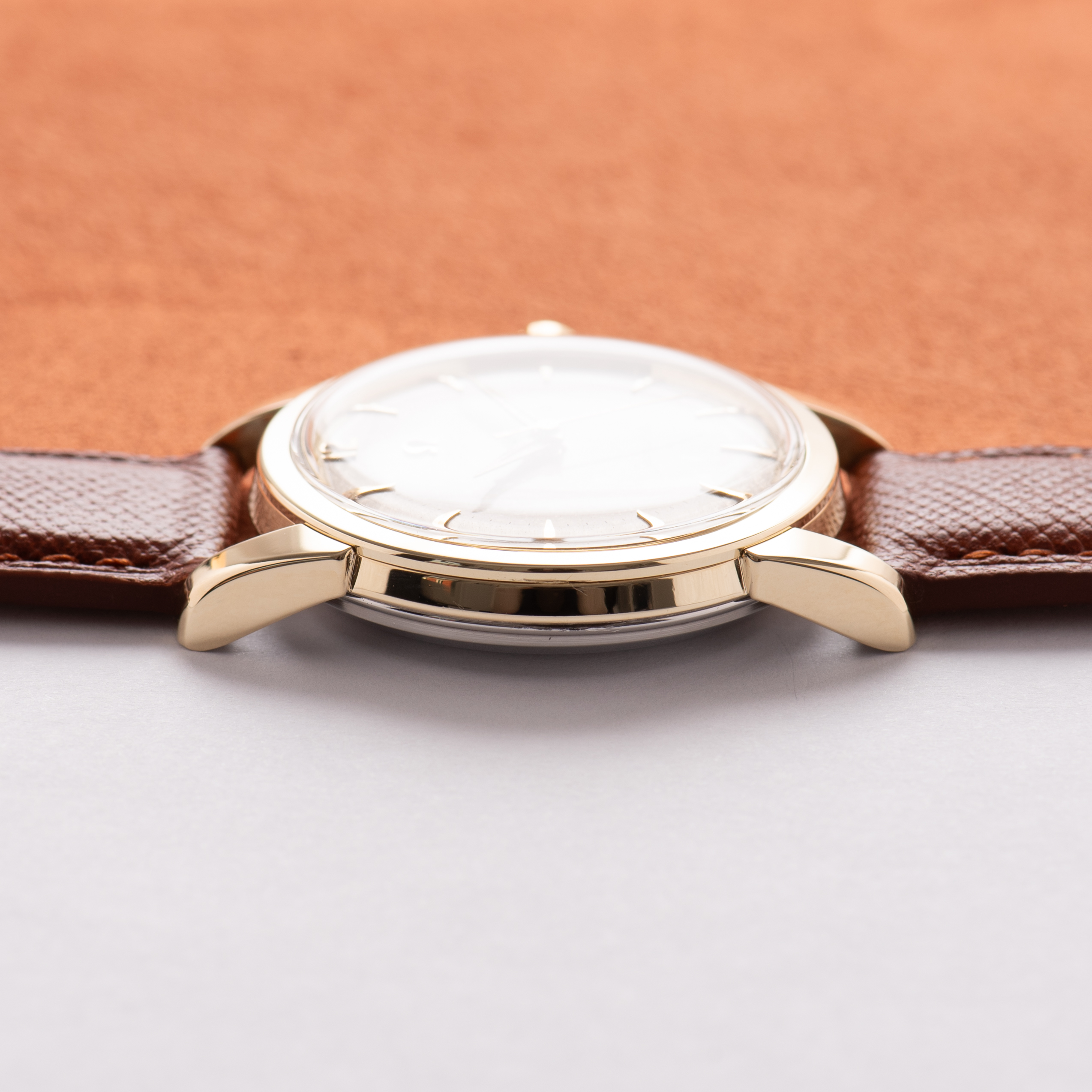 Zicht op Omega Automatic Seamaster réf 2846-3 SC cal 501 from 1954