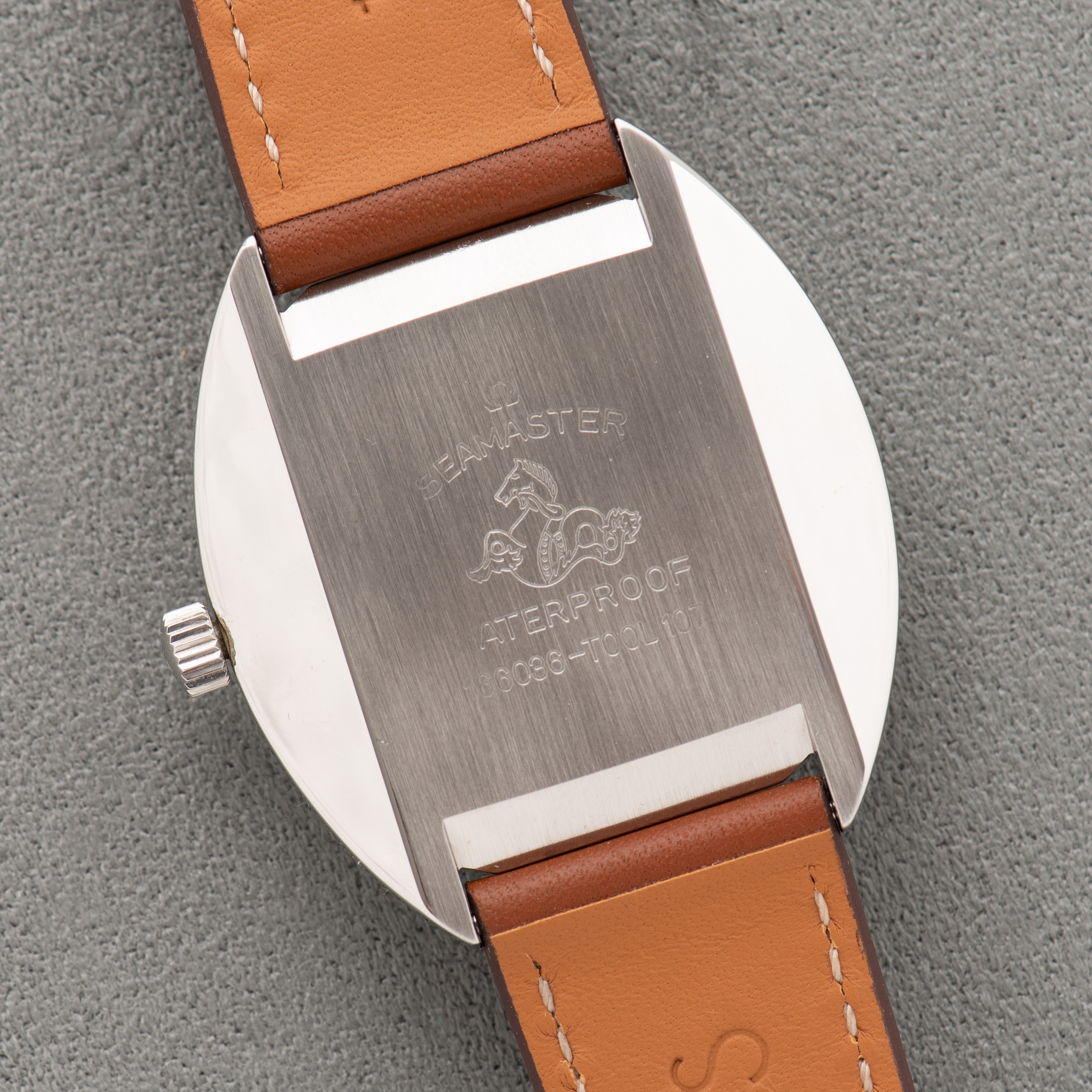 View of Omega Automatic Seamaster Cosmic Day Date Automatic cal 752 Réf 166.036