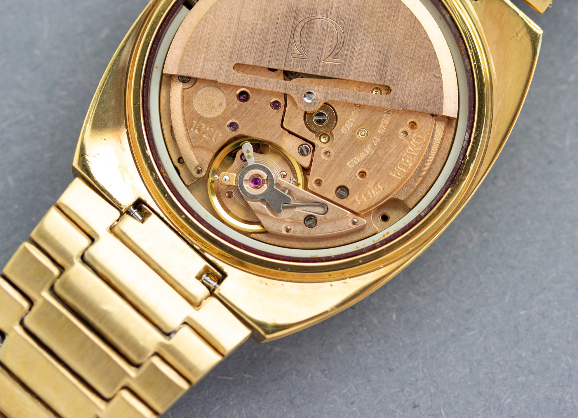 View of Omega Seamaster Automatic cal 1020 ref 166.0216