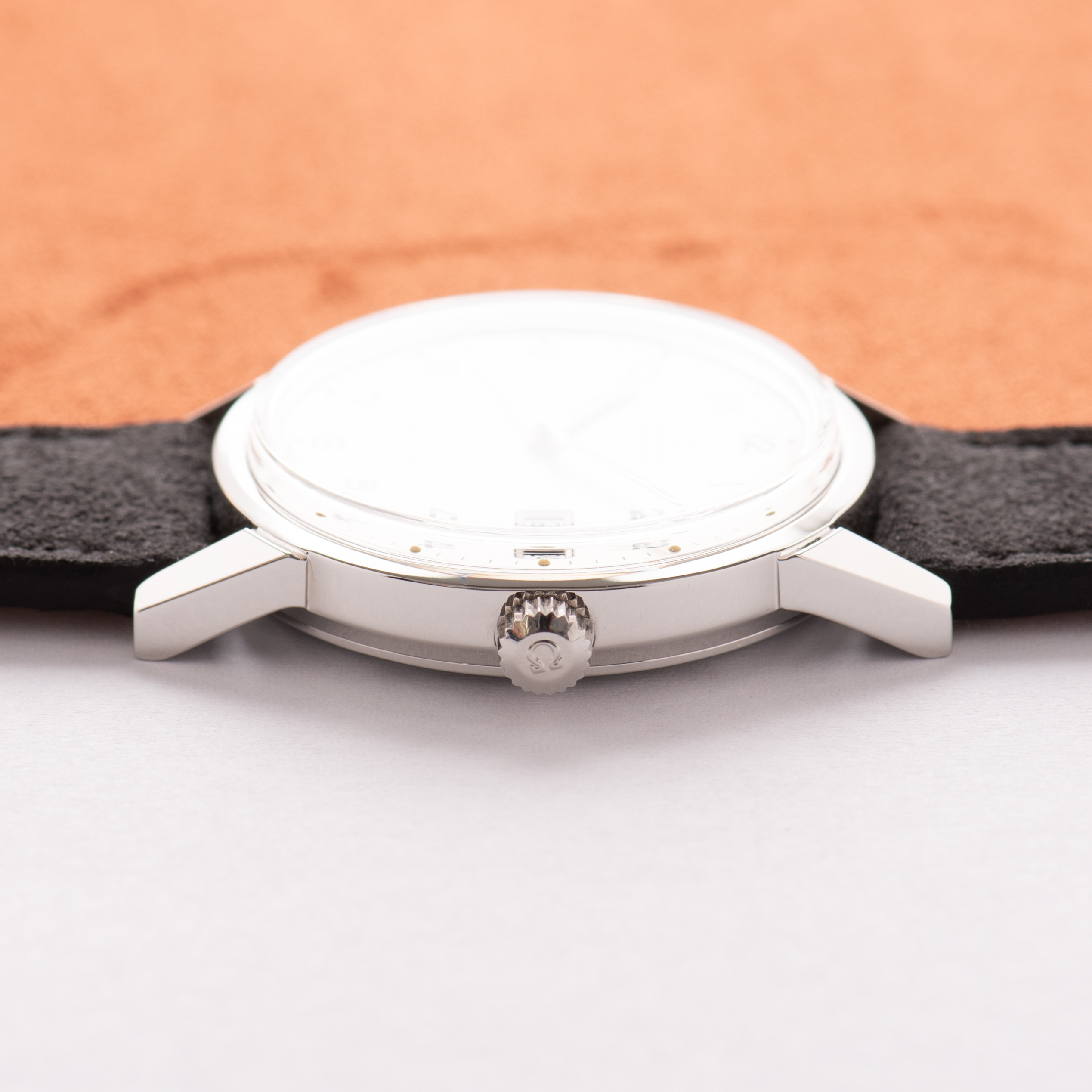 View of Omega Prototype Automatic De Ville Steel Réf 166.0044 from 1969