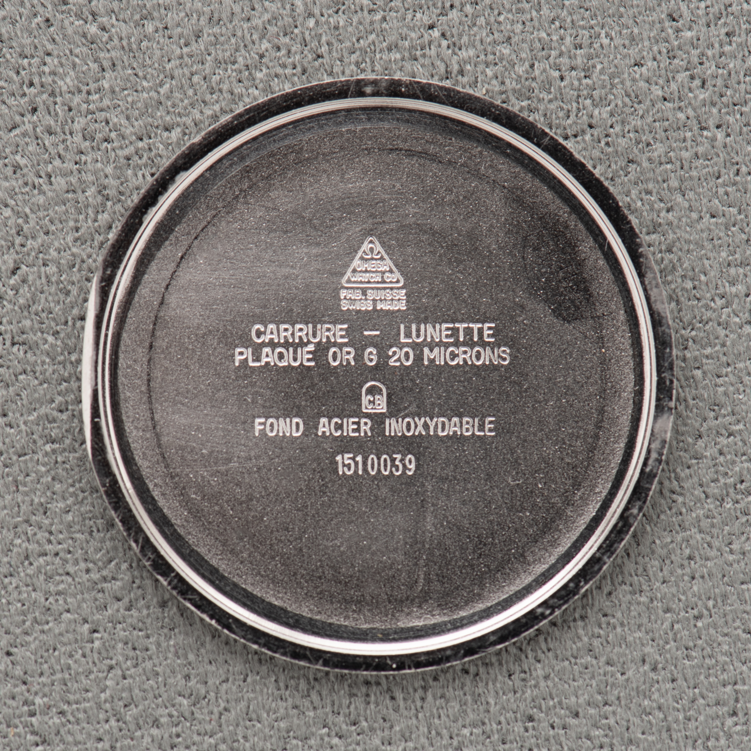 View of Omega Automatic De Ville "Curtain Dial" Cal 711 réf 151.0039 from 1973