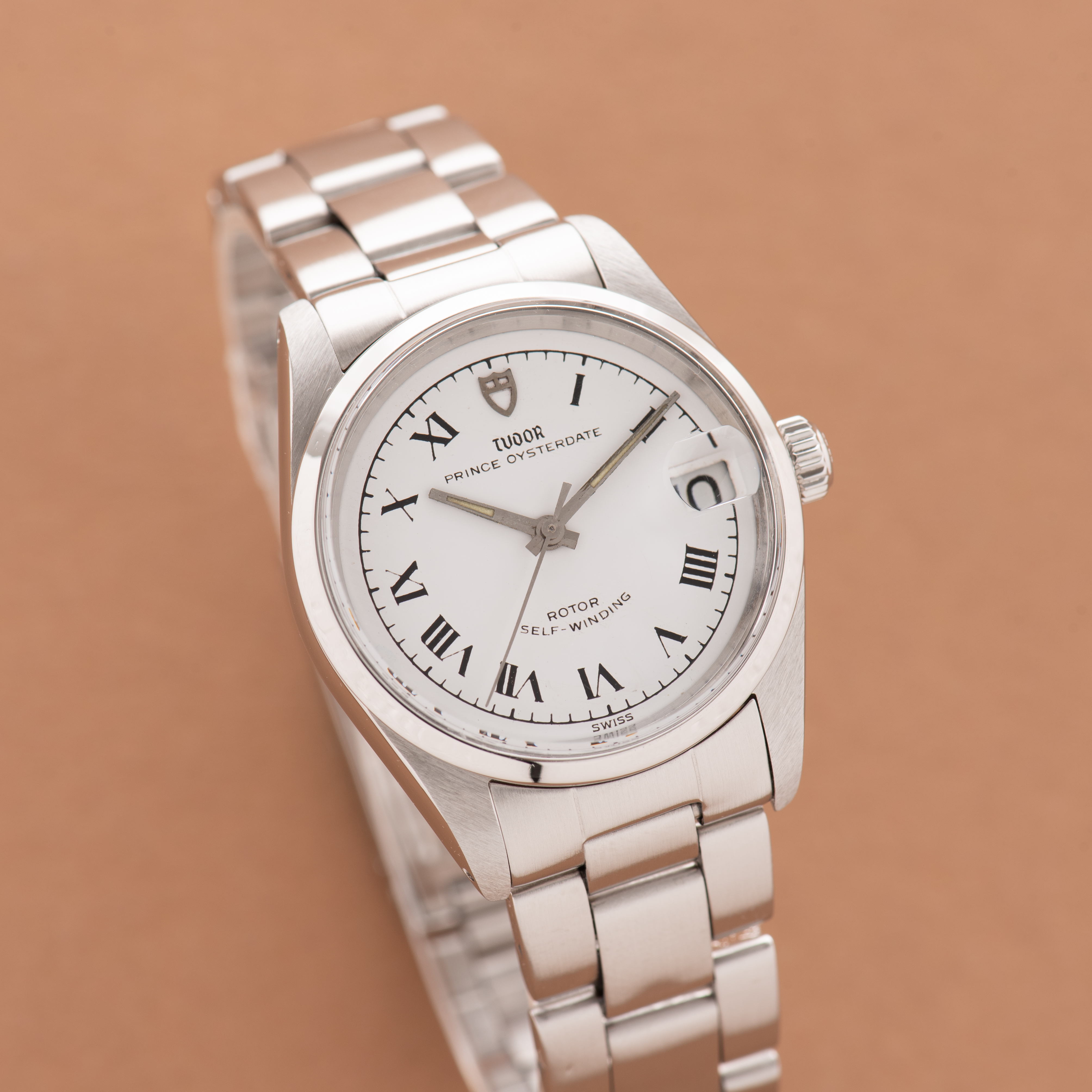 View of Tudor Prince Oysterdate Rotor Self-Winding réf 74300 from 1980