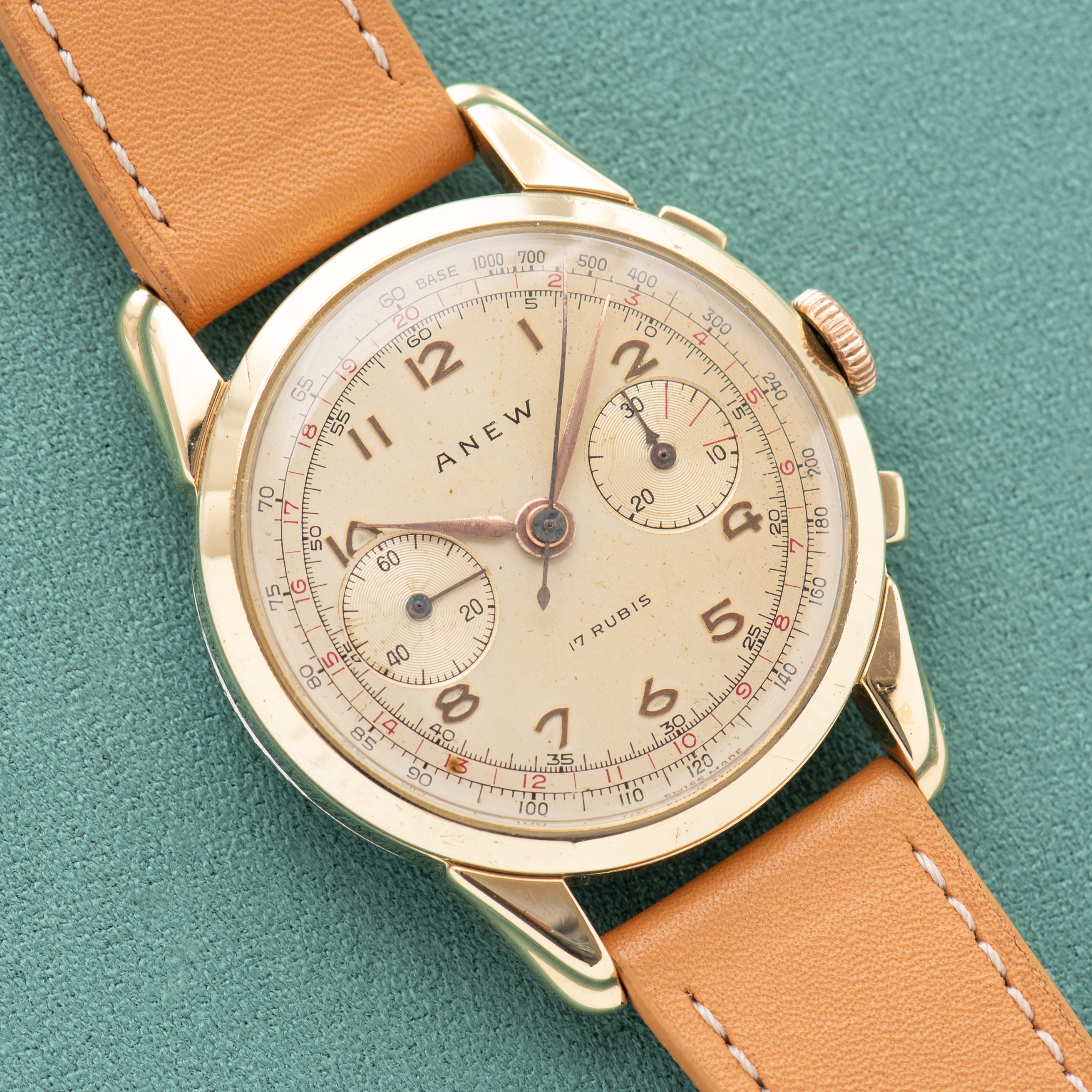 View of Anew Chronographe 17rubis Landeron 48