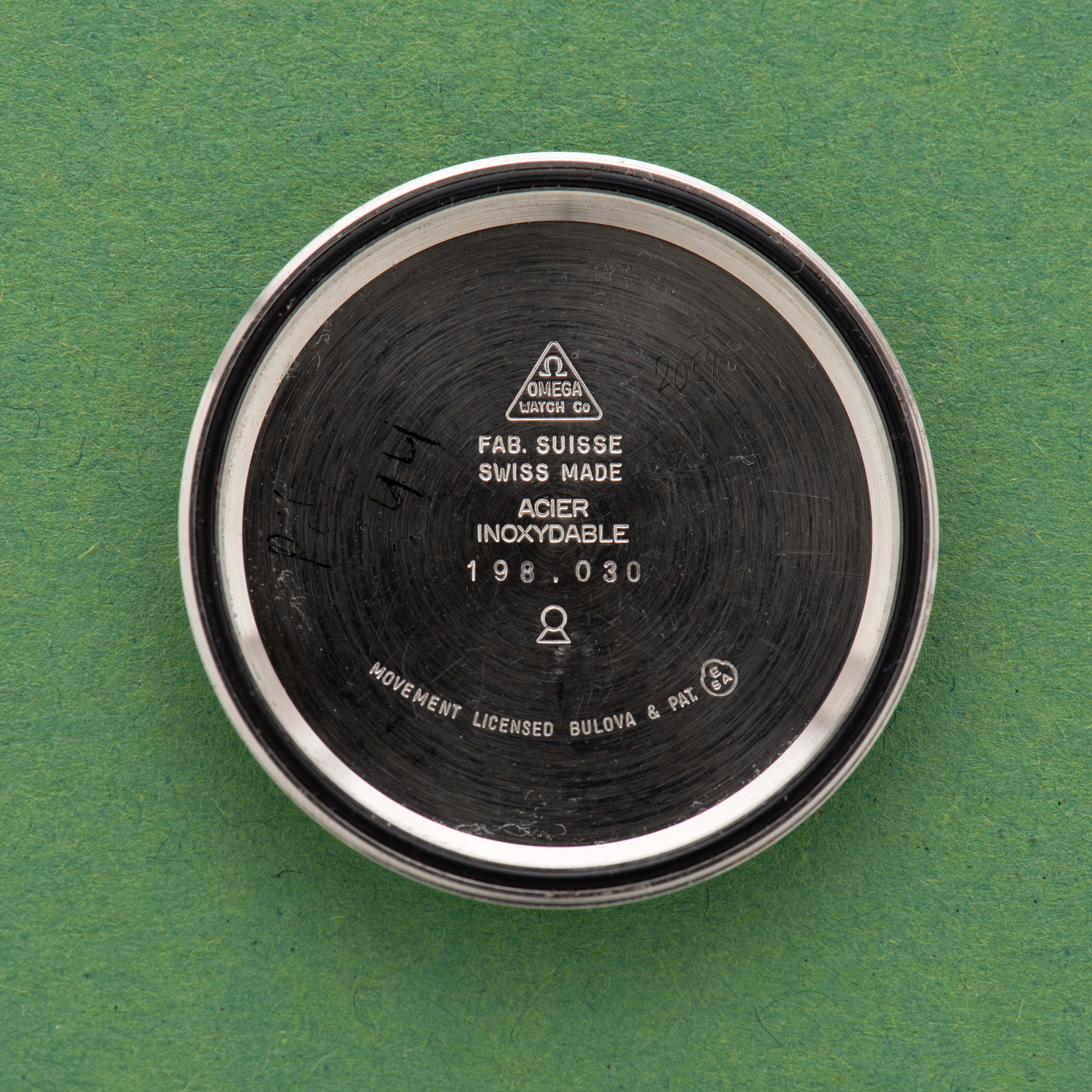 View of Omega Electronic F300 Hz Genève Chronometer Ref 198.030 from 1972