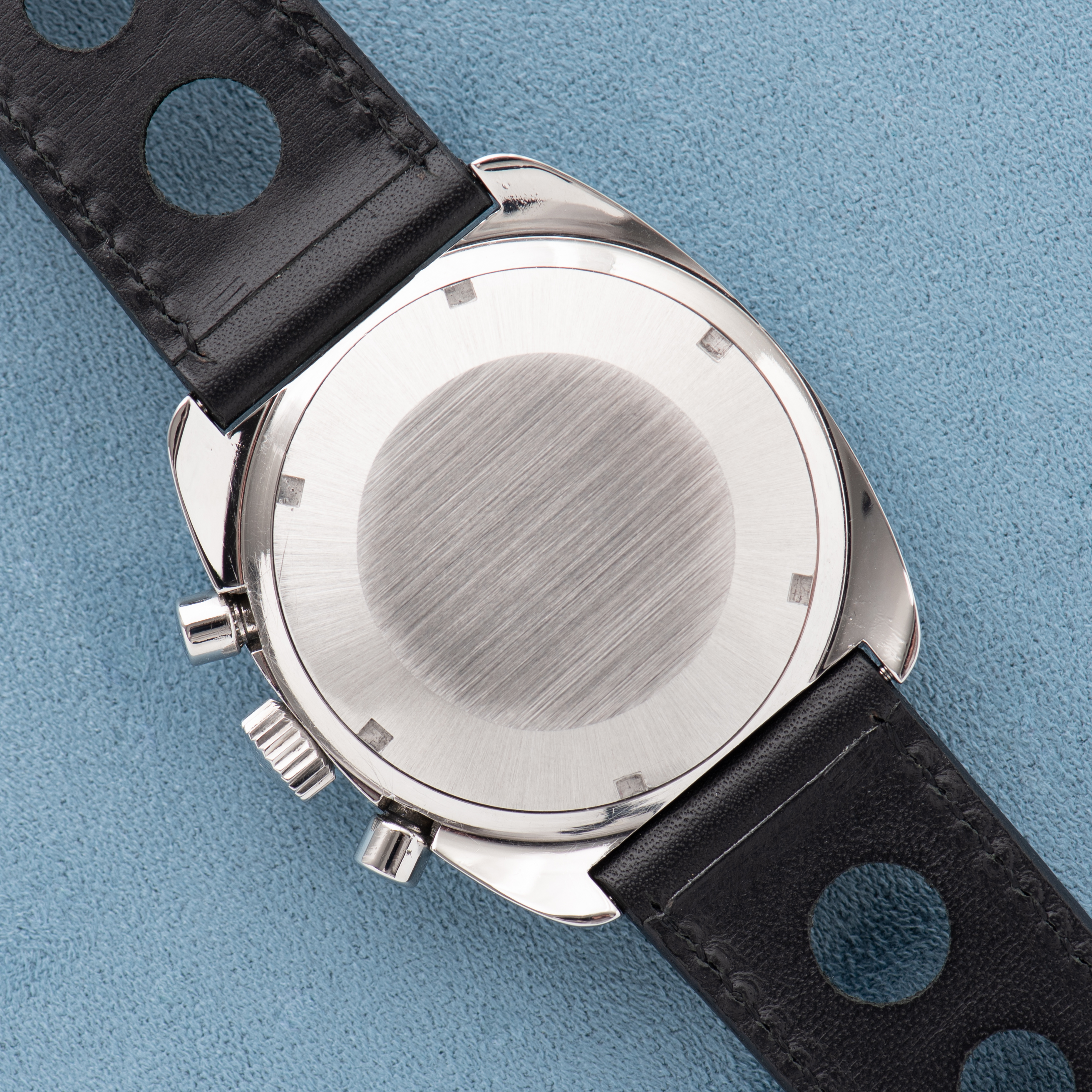 View of Tissot Swiss Navigator Chronograph ref 40521 Lemania 872