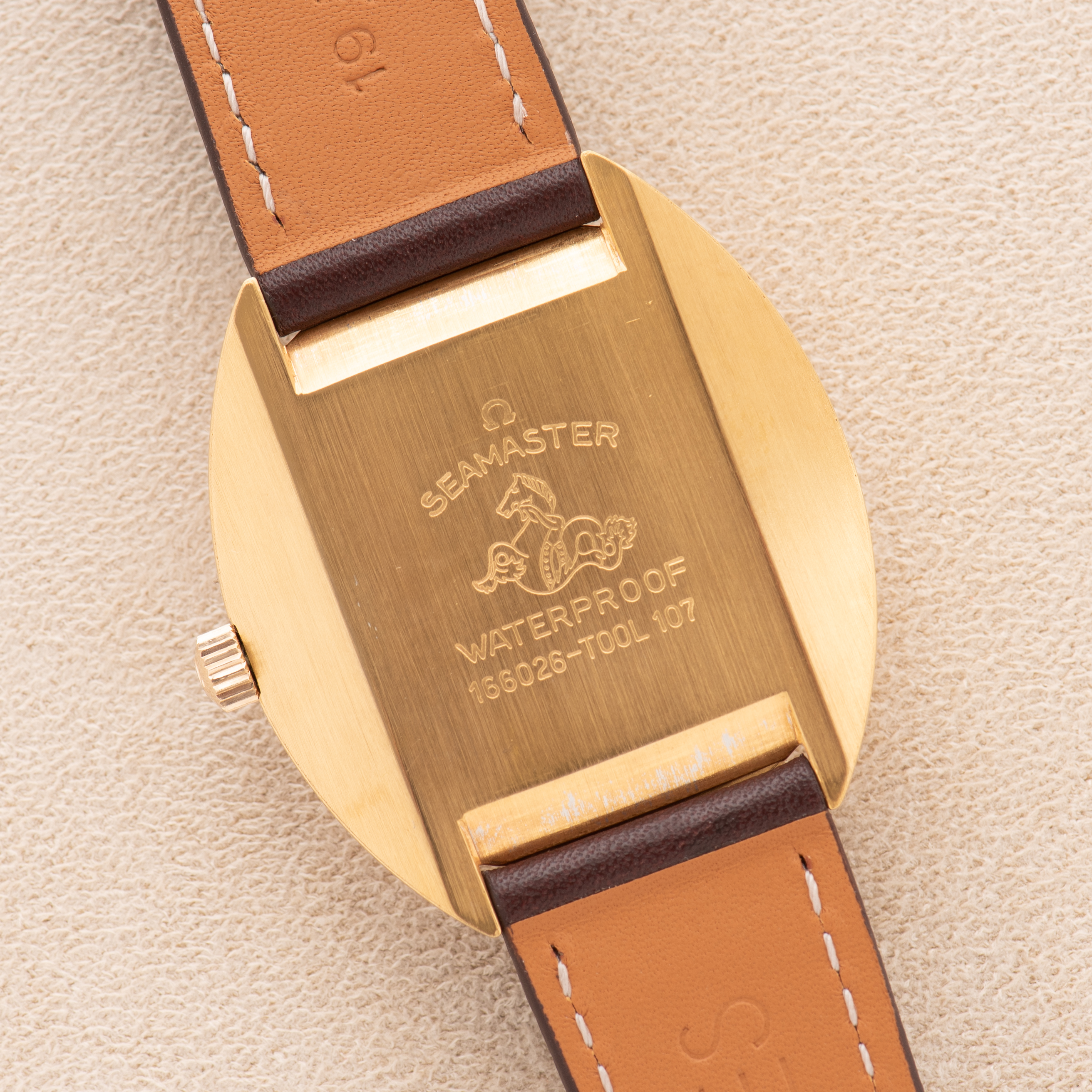 Vue de Omega Automatic Seamaster Cosmic "Crosshair" Dial réf 166.026 from 1969