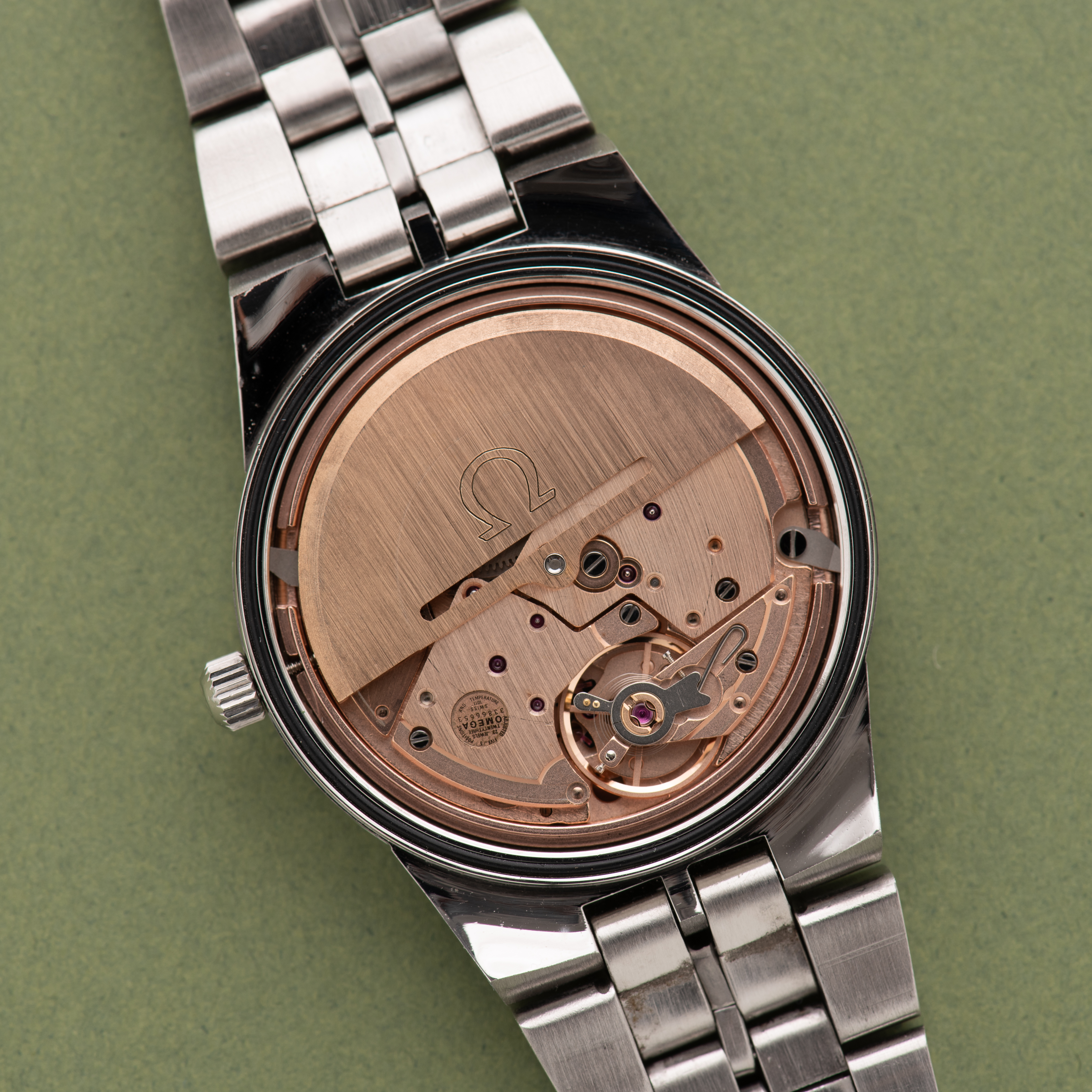 Vue de Omega Constellation Automatic Japan Domestic Market JDM Réf 168.0055 from 1971