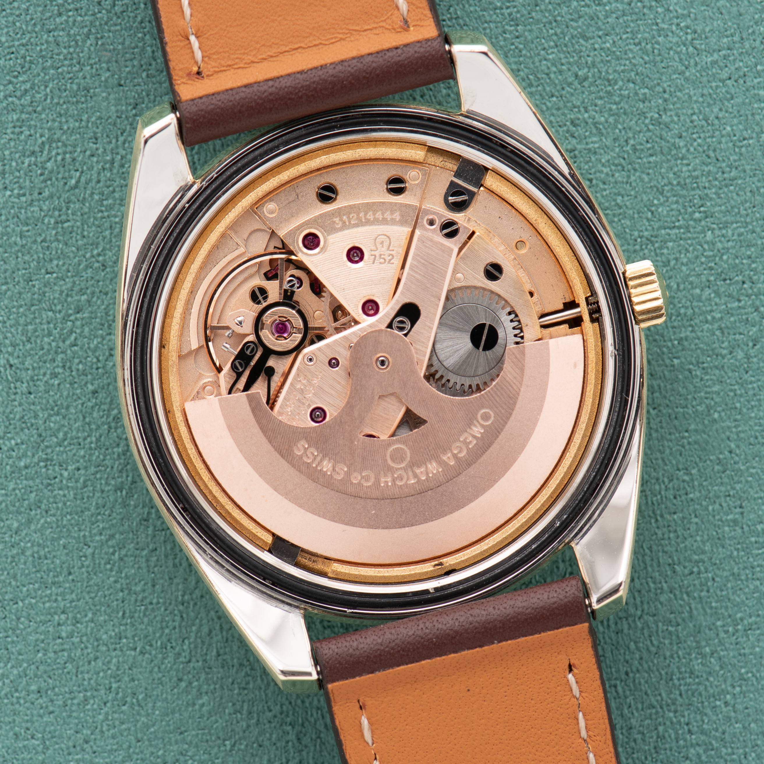 Zicht op Omega Automatic Seamaster Day-date réf 168.032/168.023 from 1969