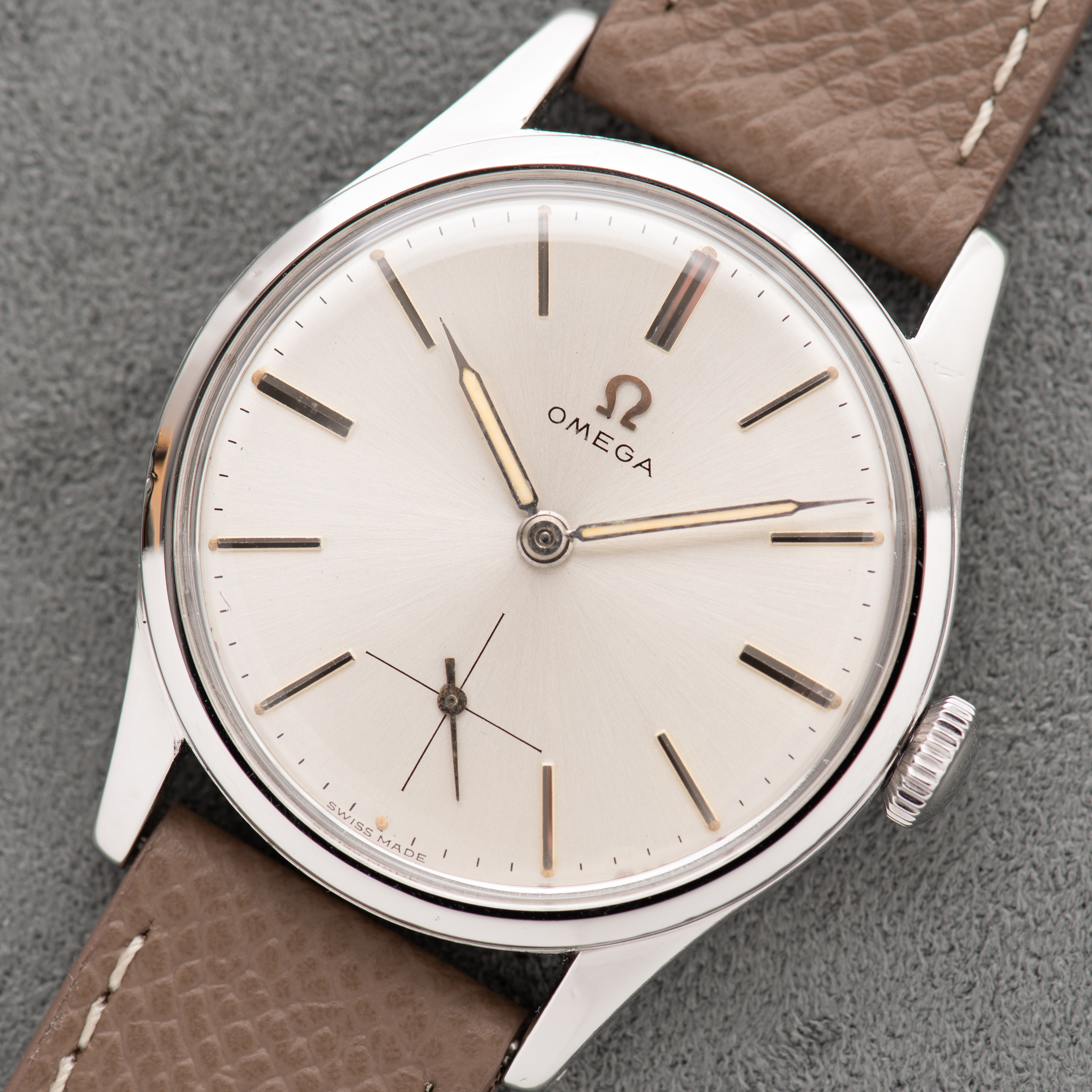Zicht op Omega Classic 30T2 Ref 2383-6 uit 1944