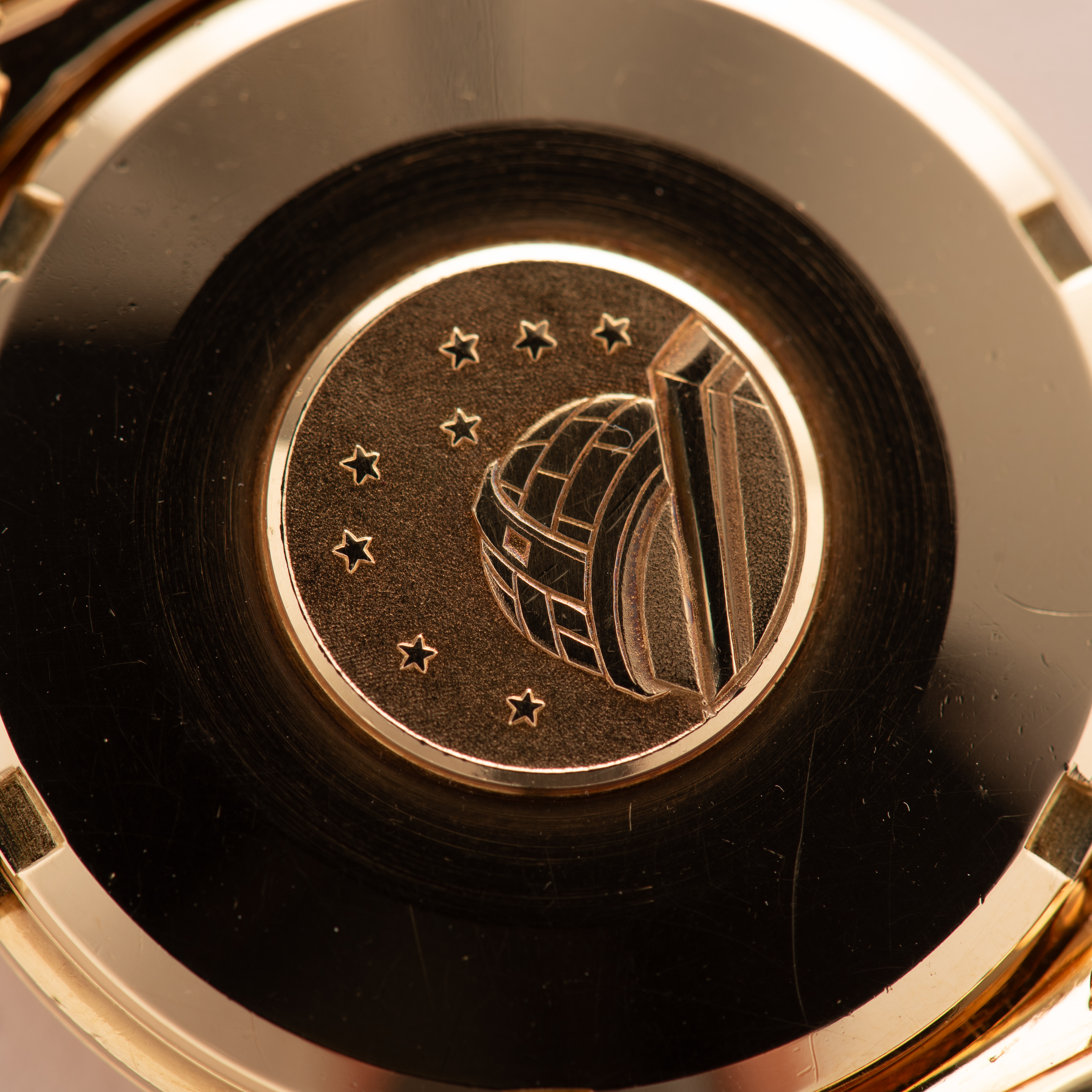 Vue de Omega Constellation Pie Pan 18K Gold Automatic FULL SET from 1962 Réf 168.005