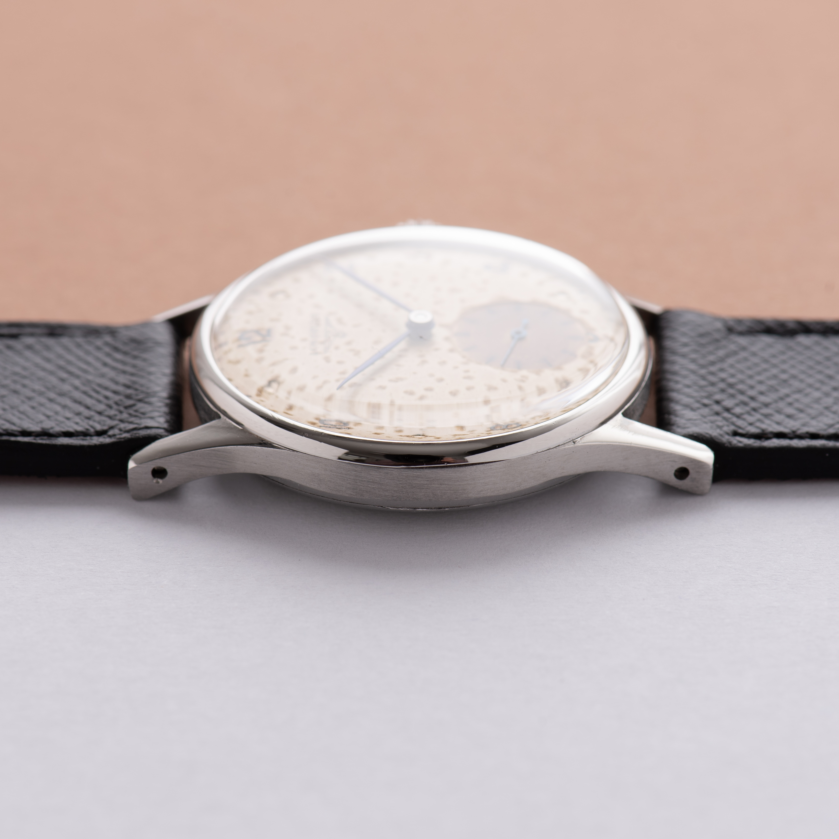 Vue de Longines mécanique "leopard" patina dial réf 5349943 cal 1268z