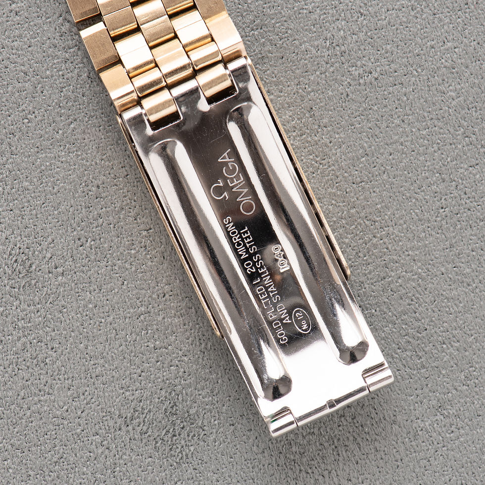 Thumbnail: Omega Constellation Chronometer C-shape 14K Gold Capped from 1968 Réf 168.017SP