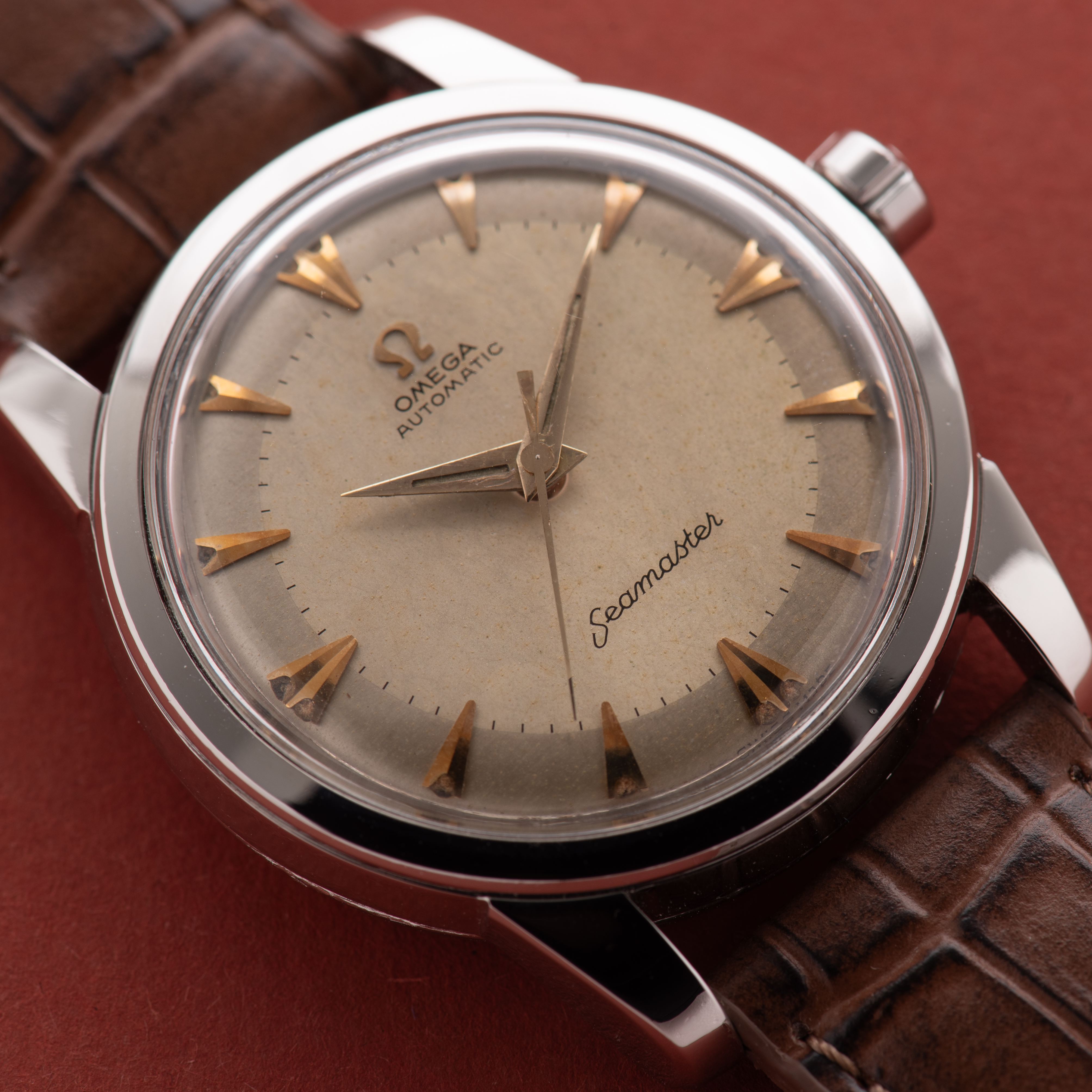 Vue de Omega Automatic Seamaster réf 2846-2848 4 SC cal 501 from 1956