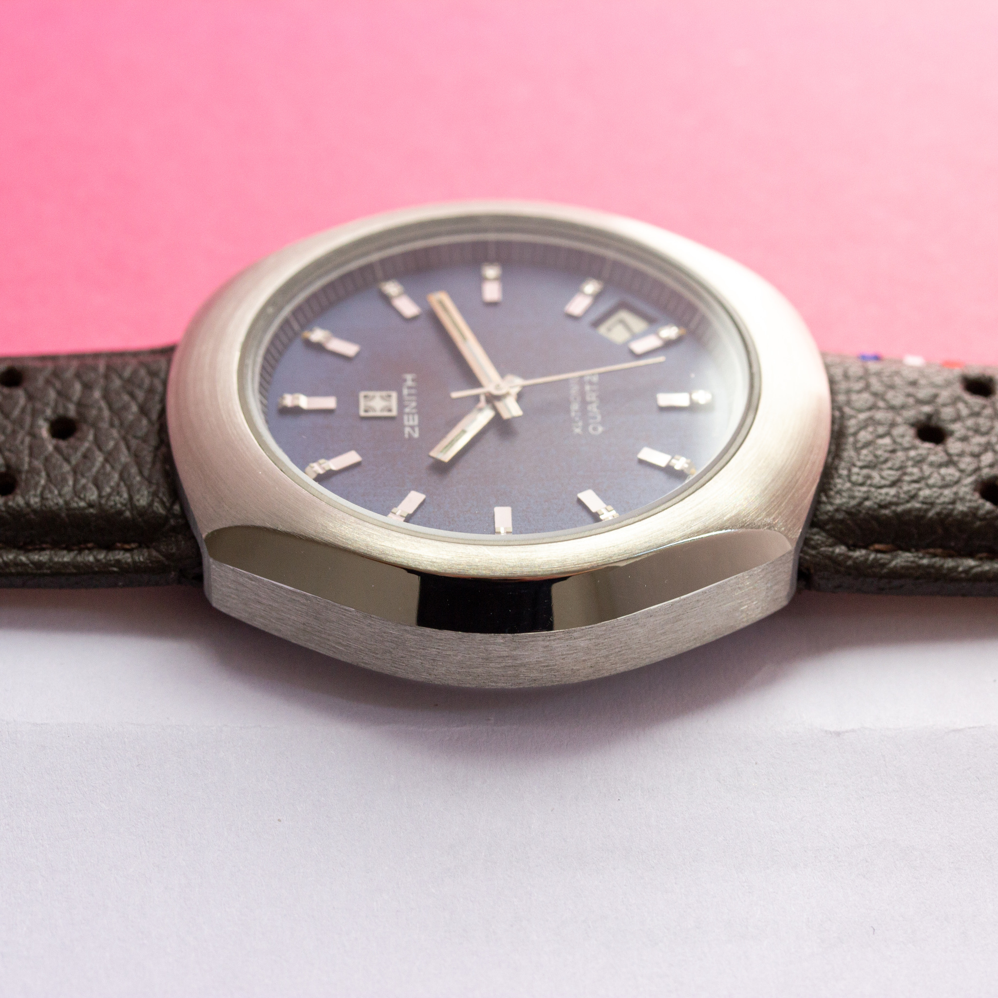Vue de Zenith Xl-tronic Quartz réf 01.0030.510 New Old Stock