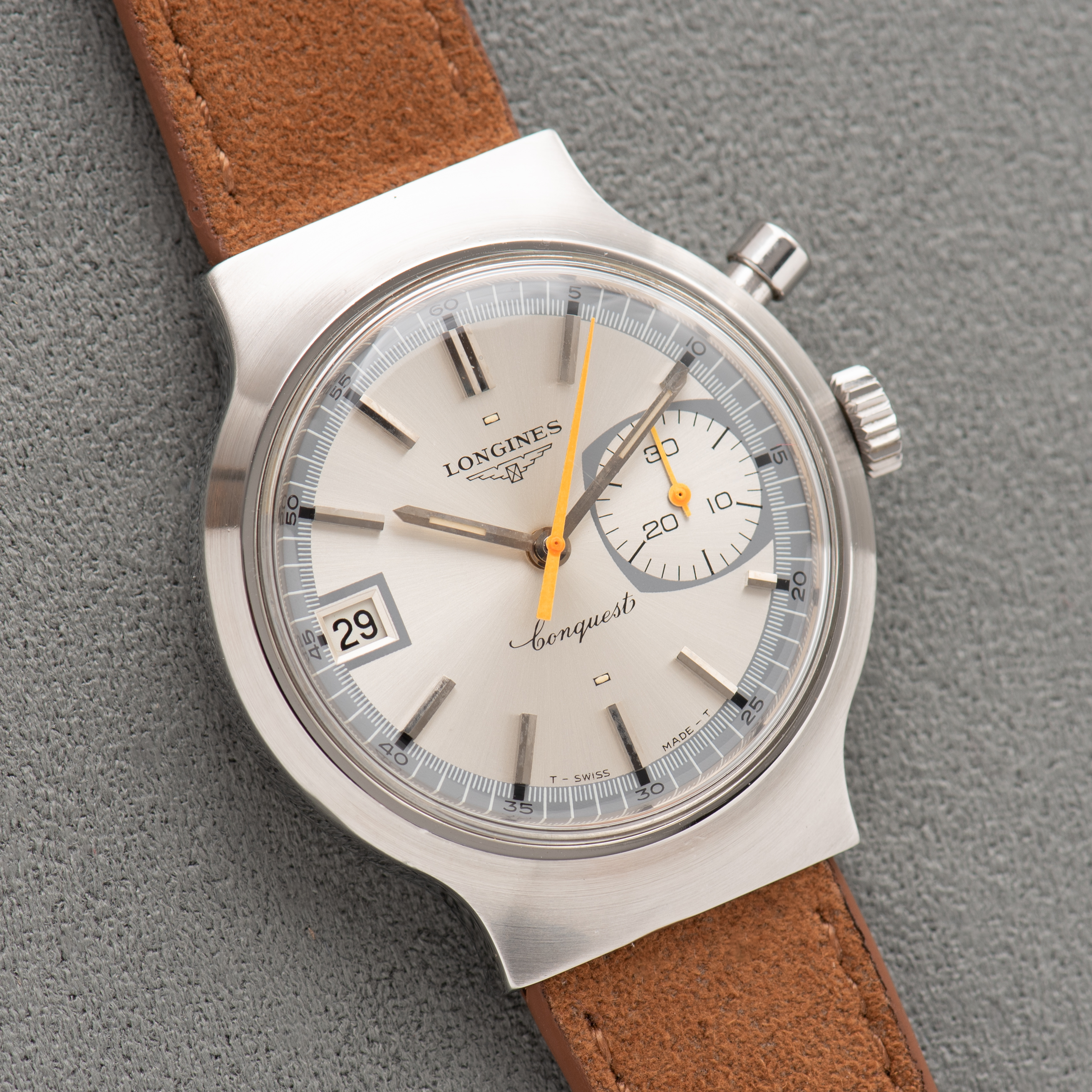 Vue de Longines Conquest Olympic Games Munich 1972 Réf 8615 1