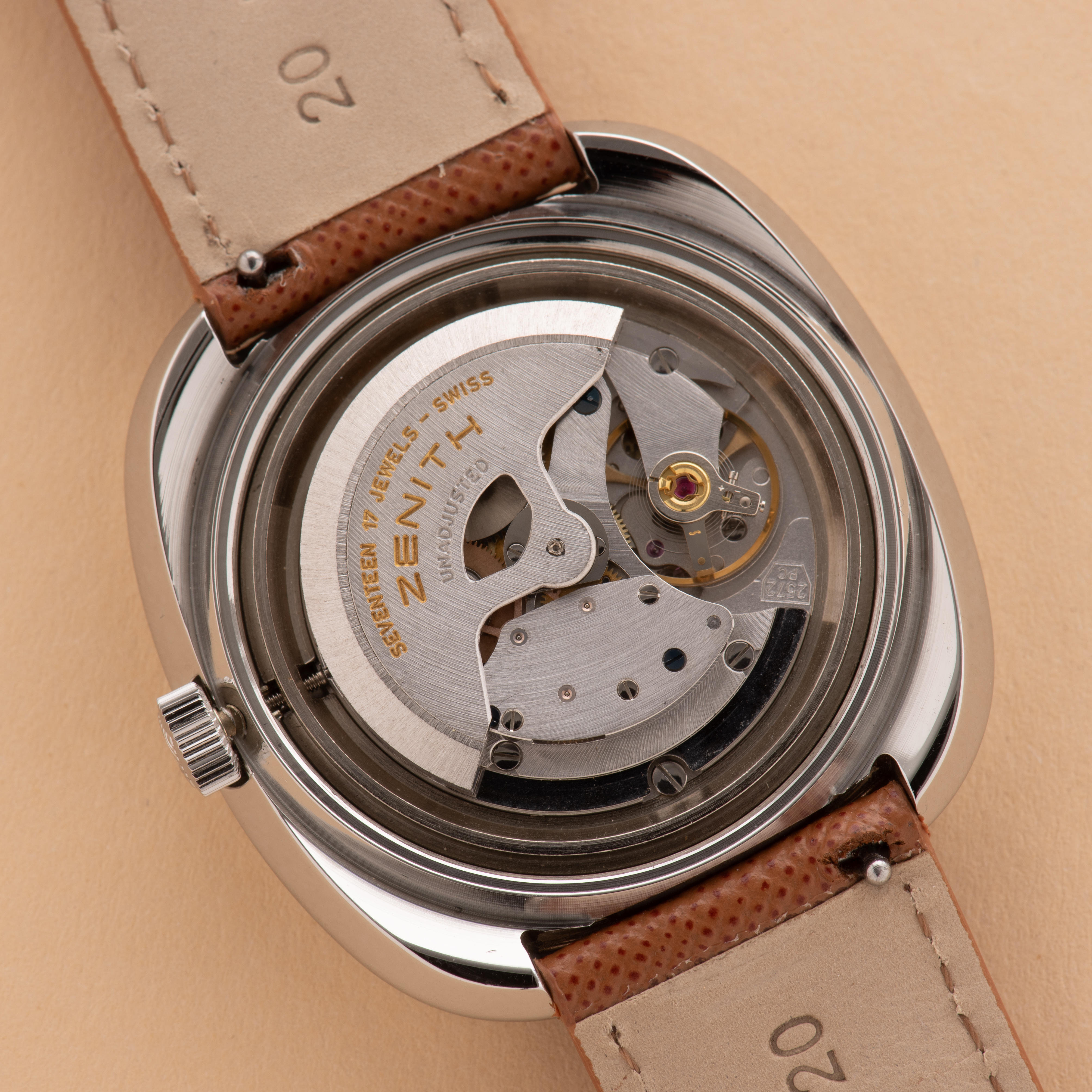 View of Zenith surf automatic cal 2572PC ref 01.1250.380