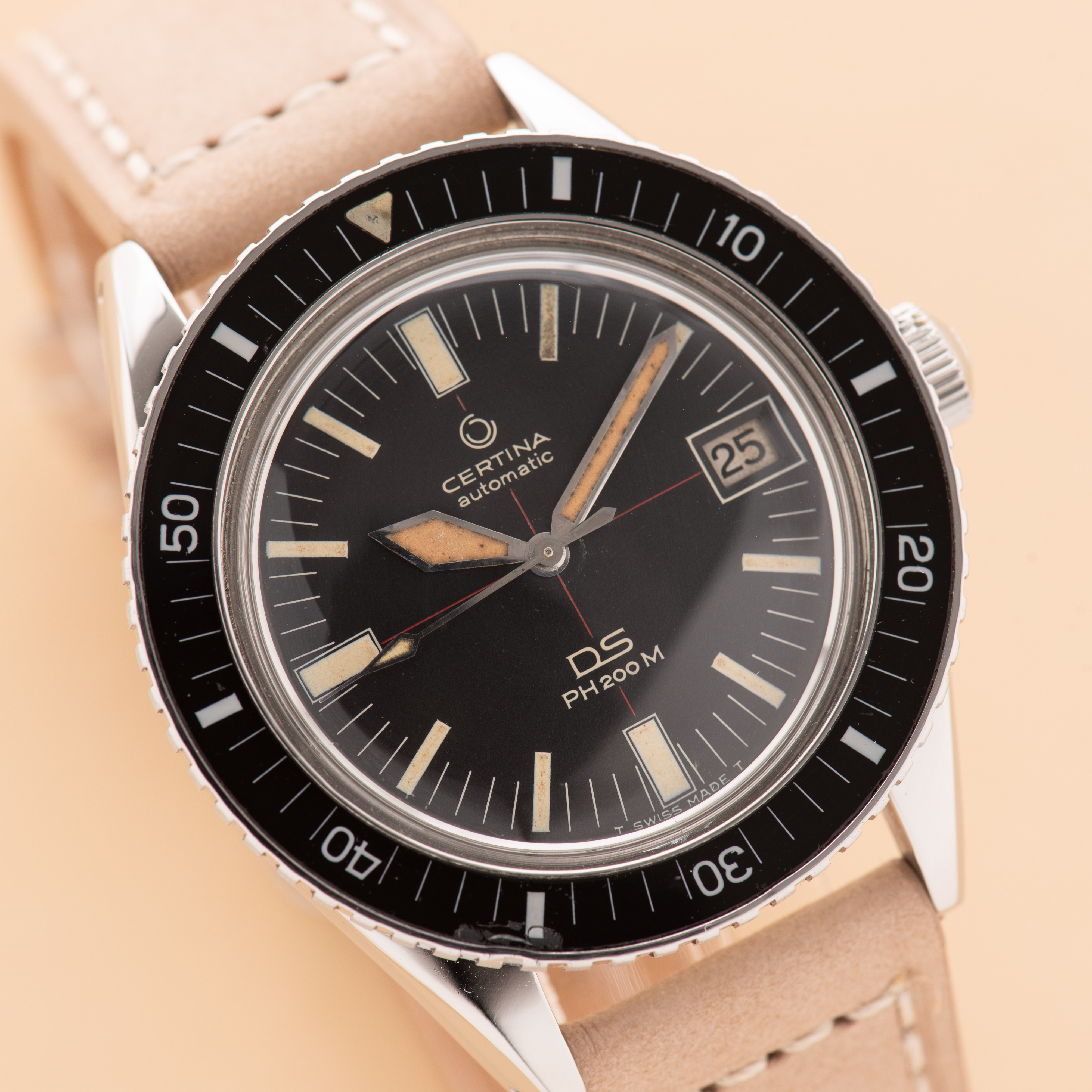 Zicht op Certina Automatic DS PH 200m ref 346.825