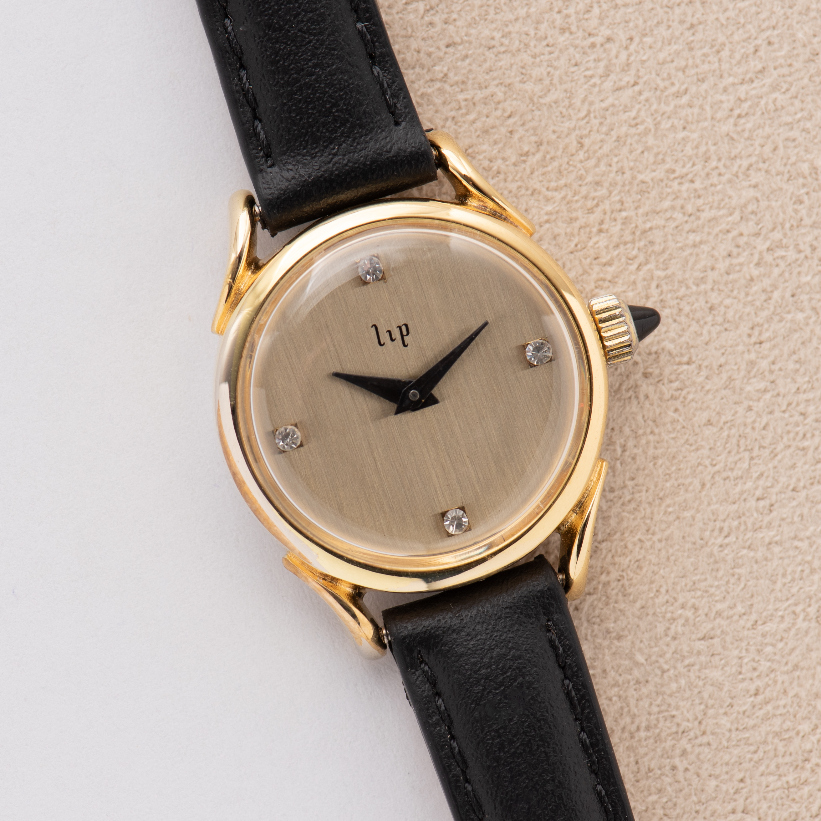 View of GoldPlated Mechanical Lip Shining Index