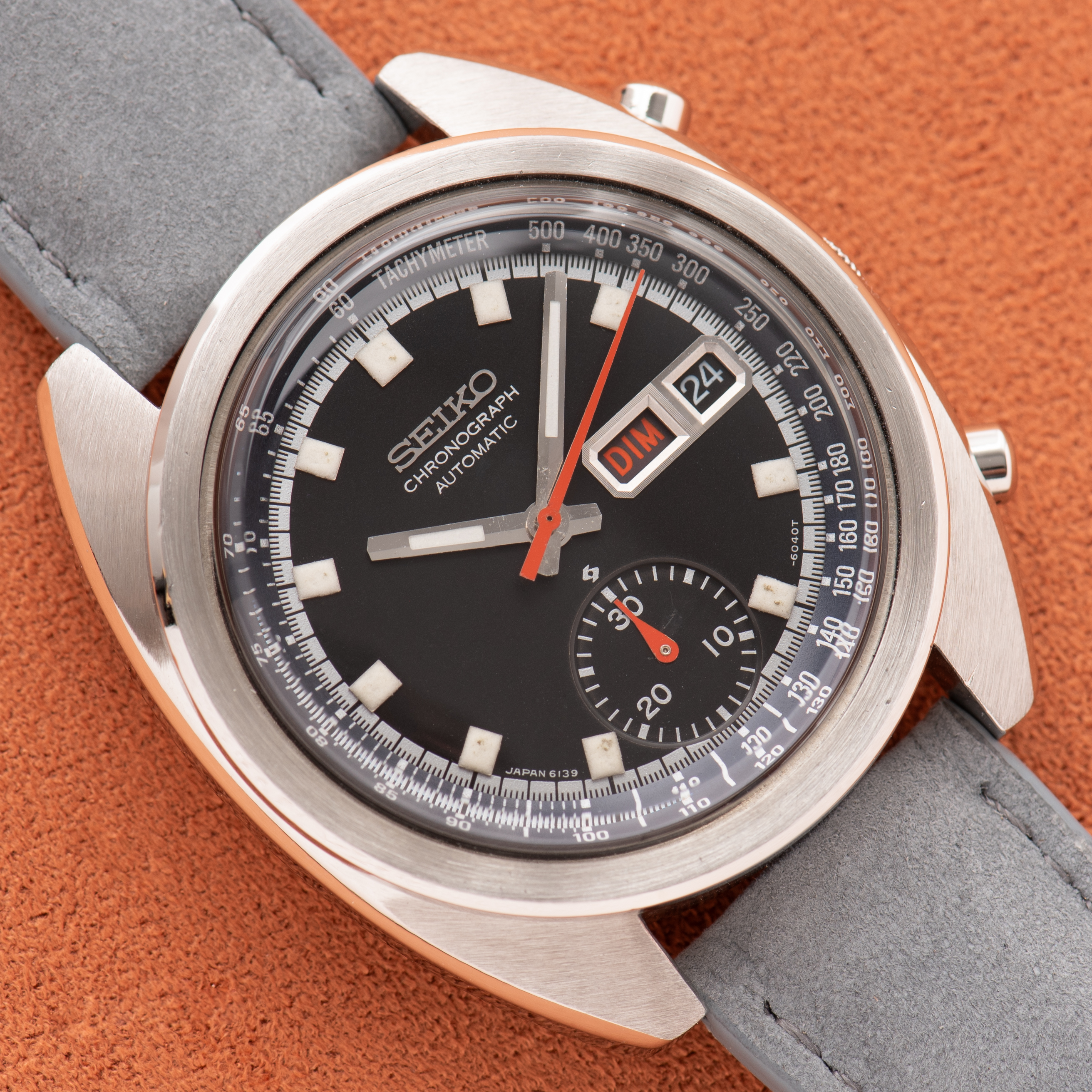View of Seiko Chronograph Automatic Bruce Lee ref 6139-6012 from 70'