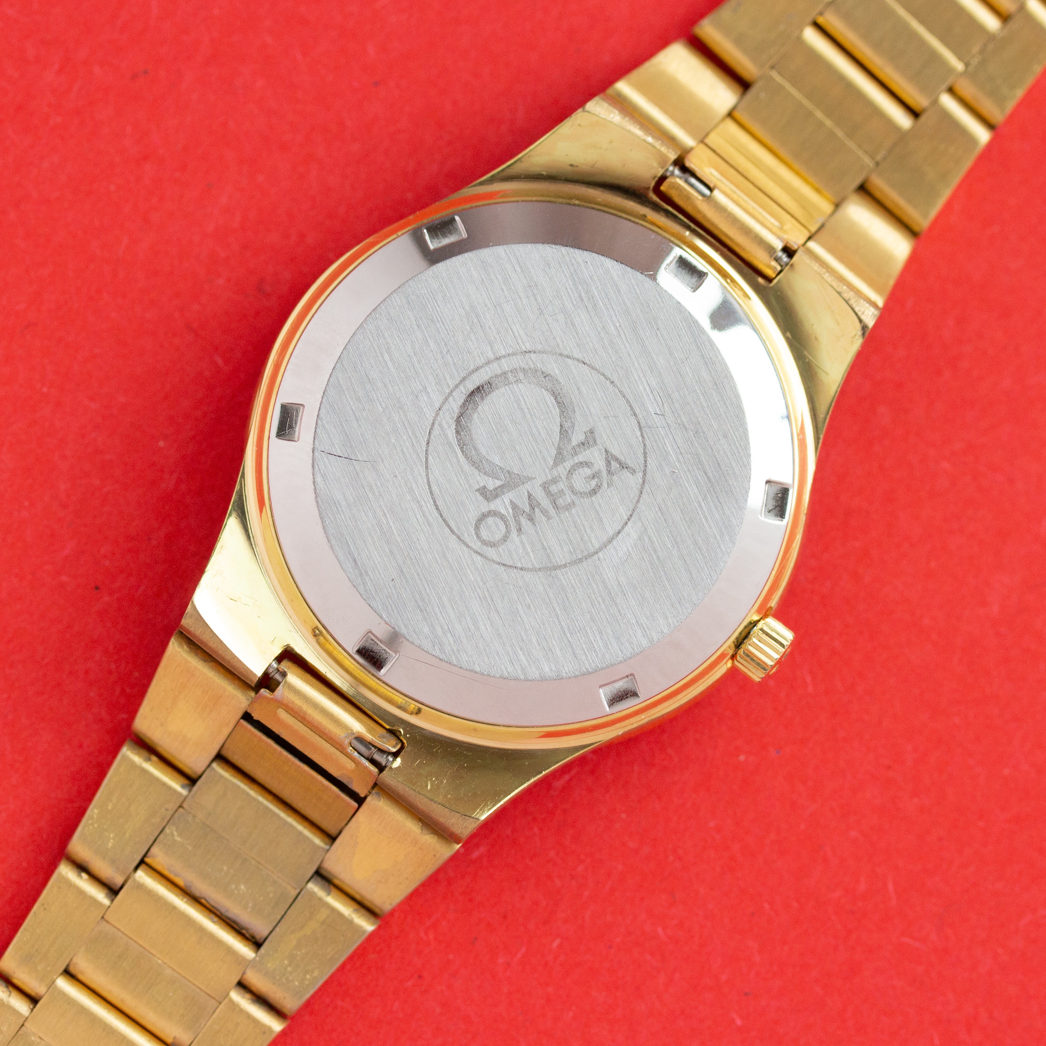 View of Omega Automatic Genève réf 166.0173 cal 1012